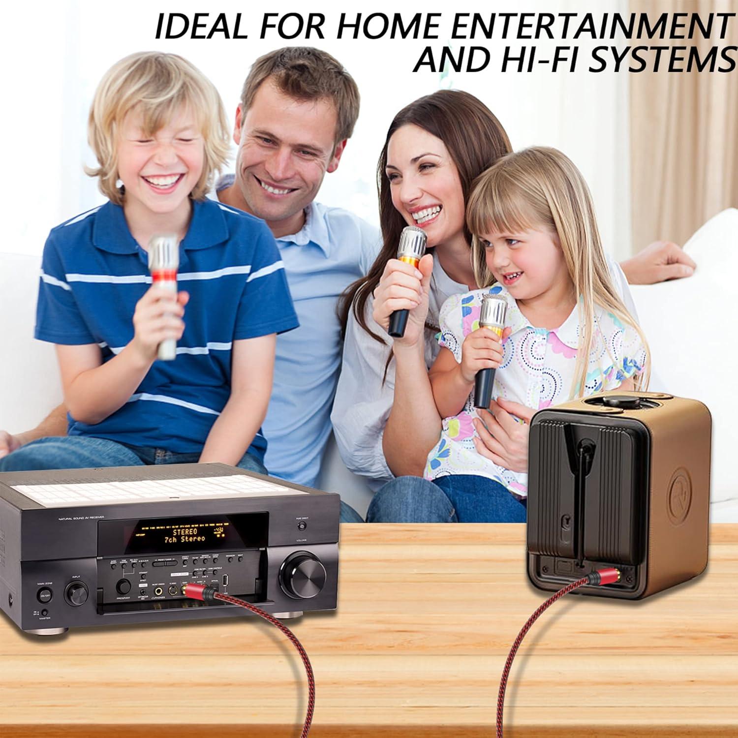 Cable de Audio Coaxial Digital Tiierzon 0.91m RCA Macho a Macho