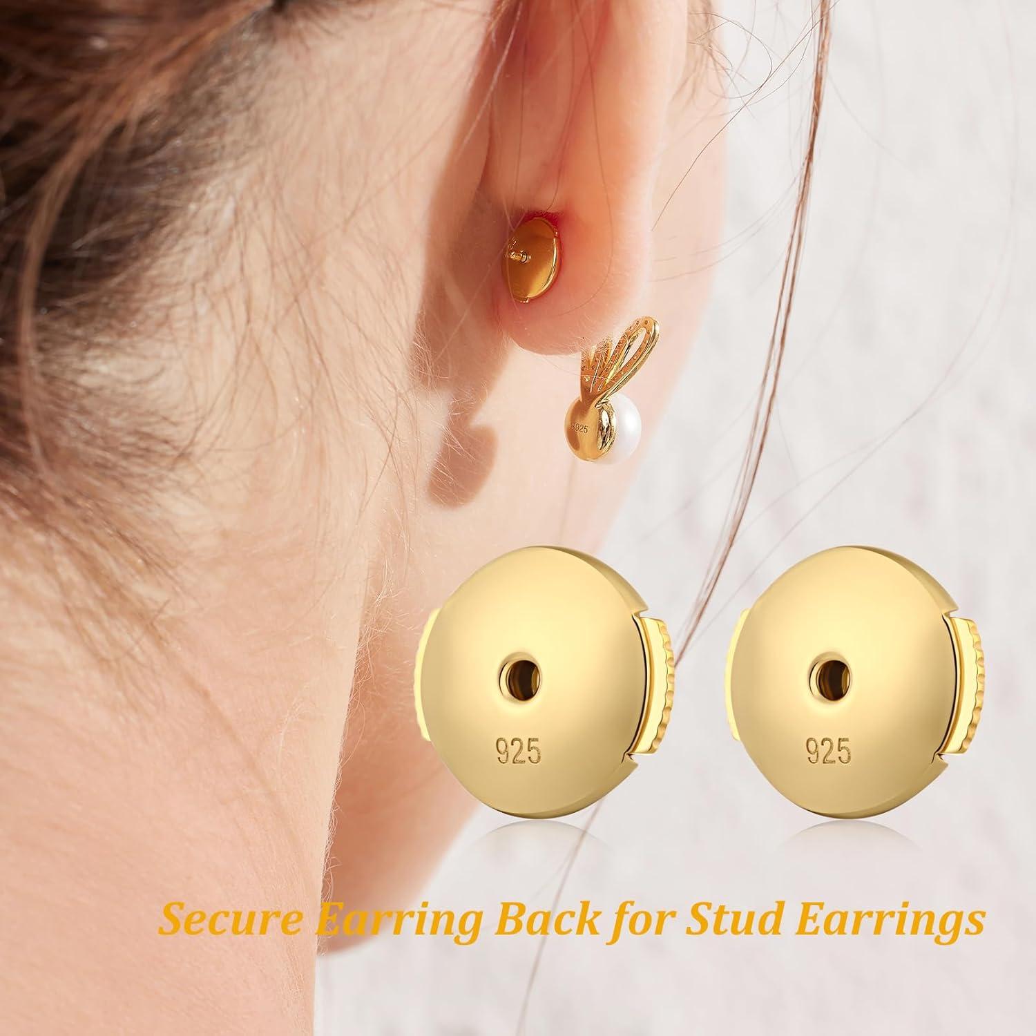 Resortes Hipoalergénicos para Pendientes Jiahanzb en Plata S925