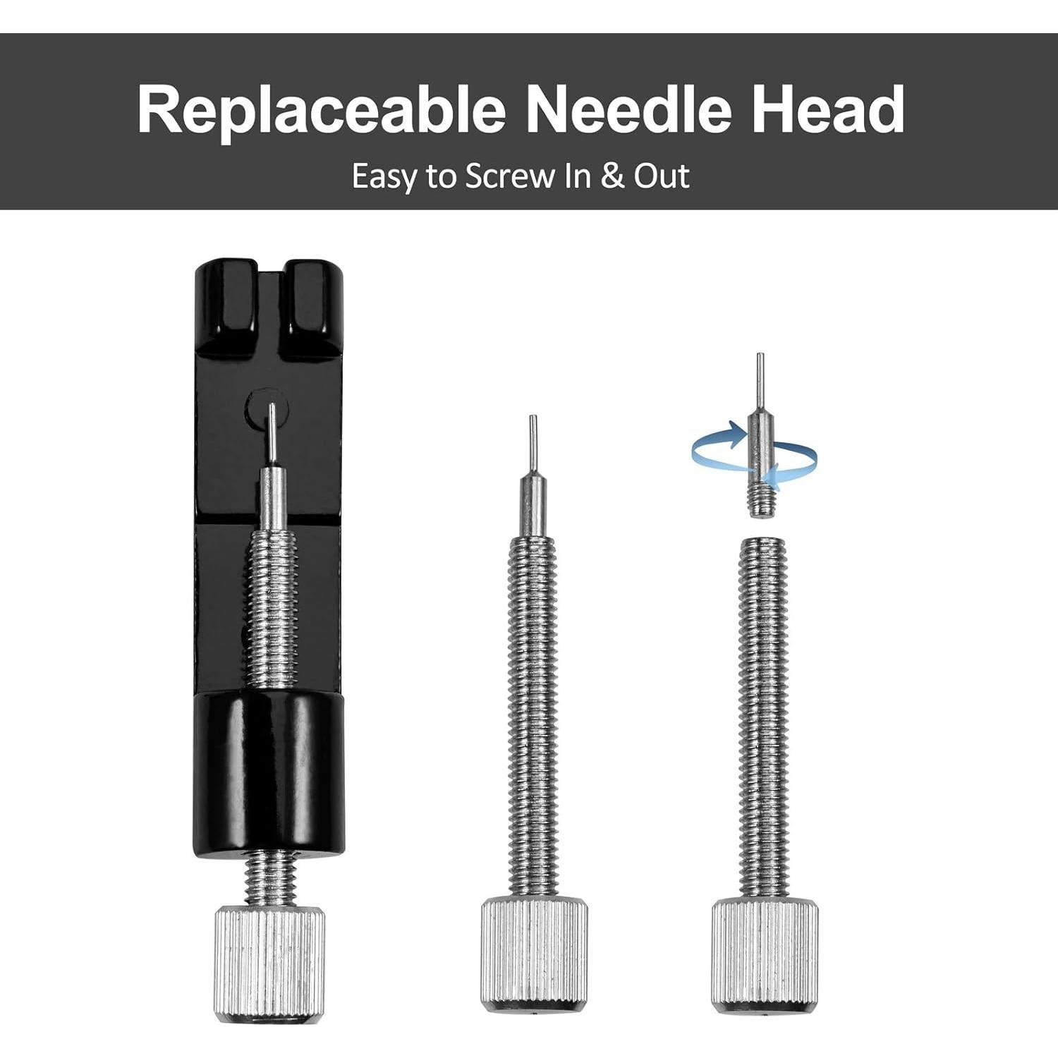 Herramienta de Remoción de Correa de Reloj WOCCI Negra