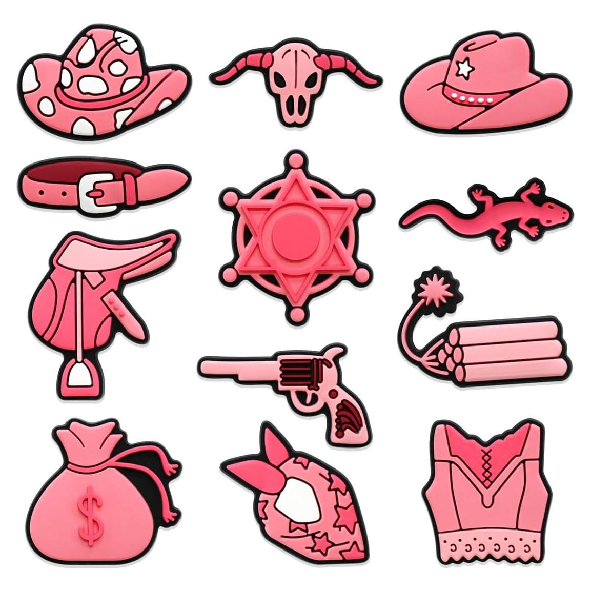 Set de 66 Charms de Zapatos Kawaii Stino para Mujeres