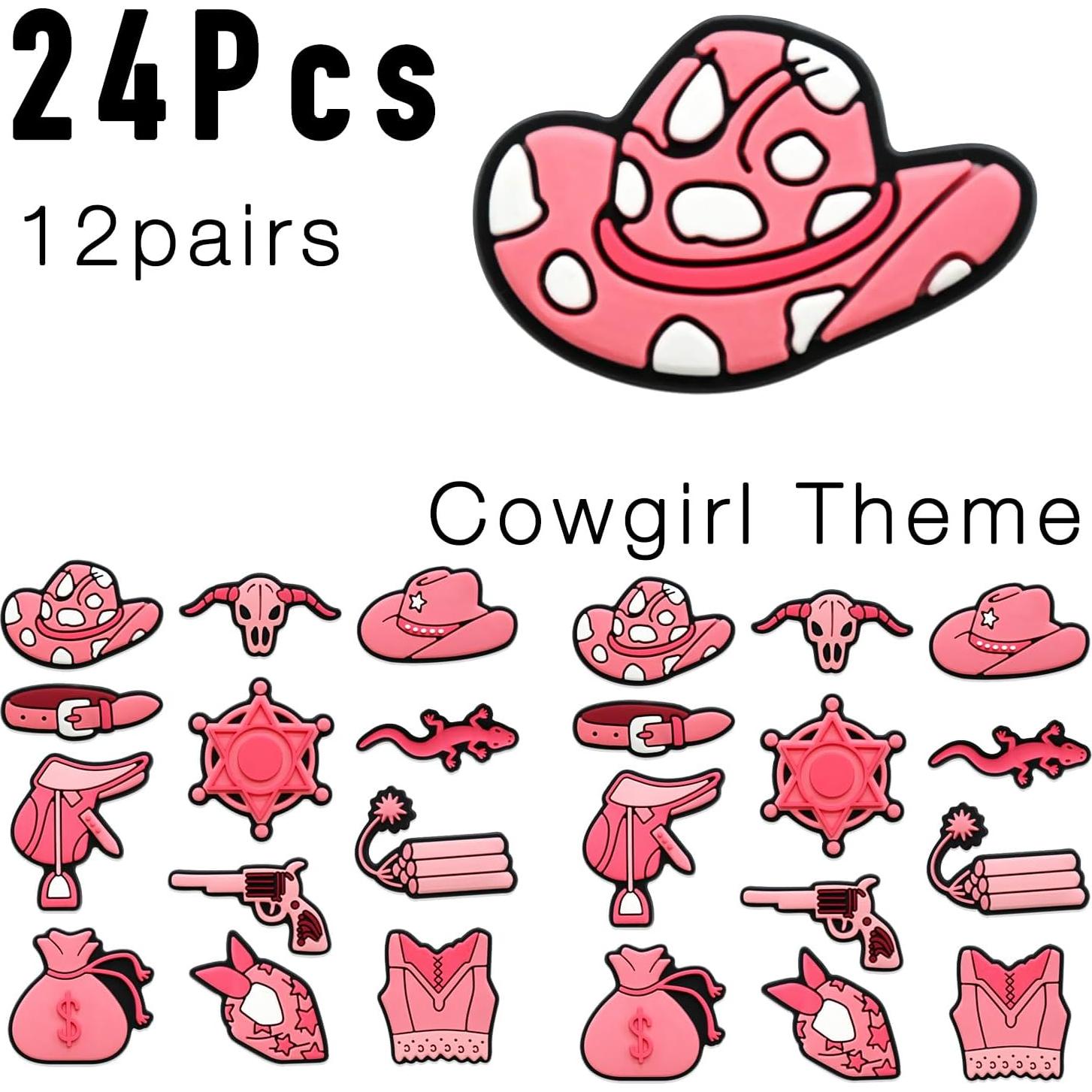 Set de 66 Charms de Zapatos Kawaii Stino para Mujeres