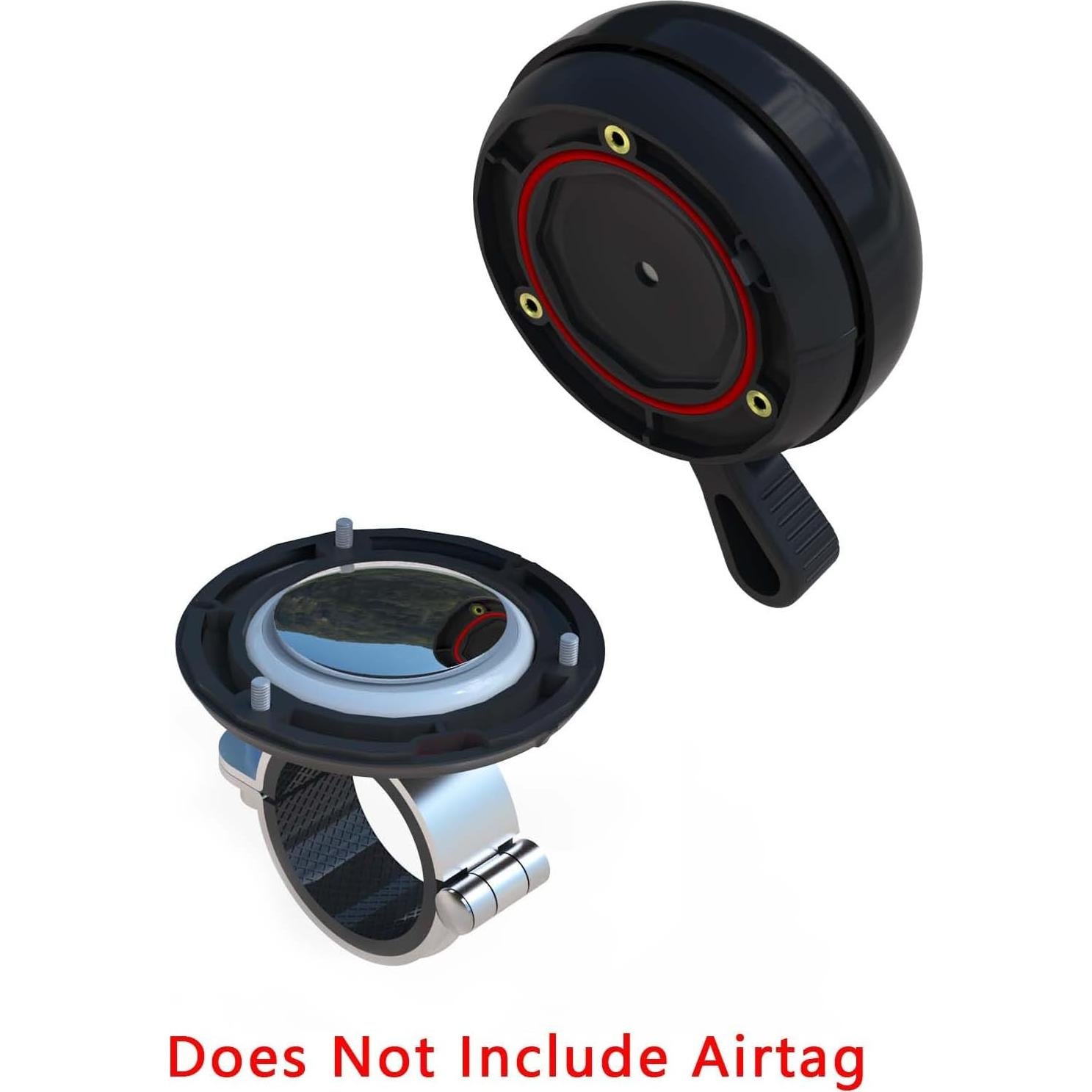 Campana de Bicicleta Antirrobo ORYXBOOST para AirTag - 22.2-28.6 mm
