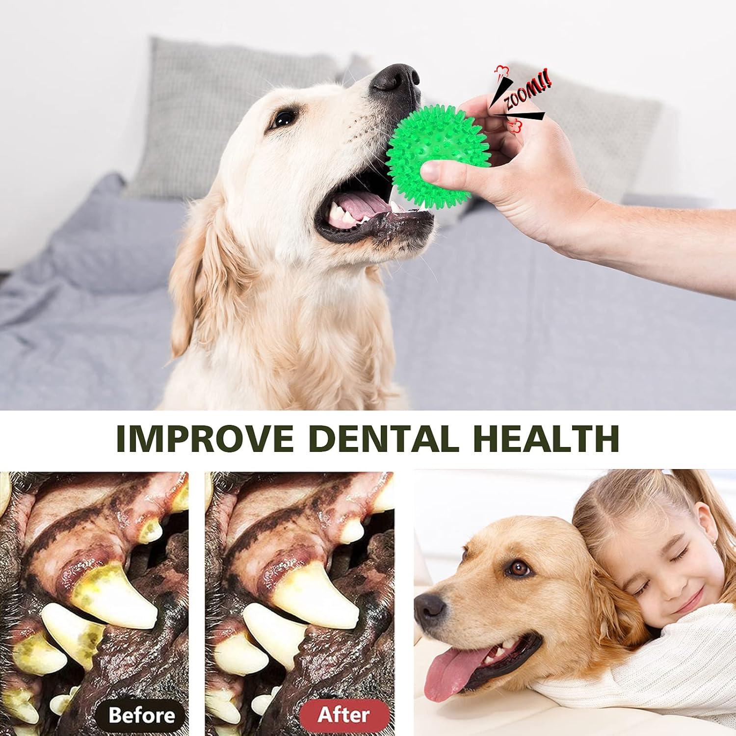 Petizer Paquete de 3 Bolas Squeaky Flotantes 6.35 cm para Perros