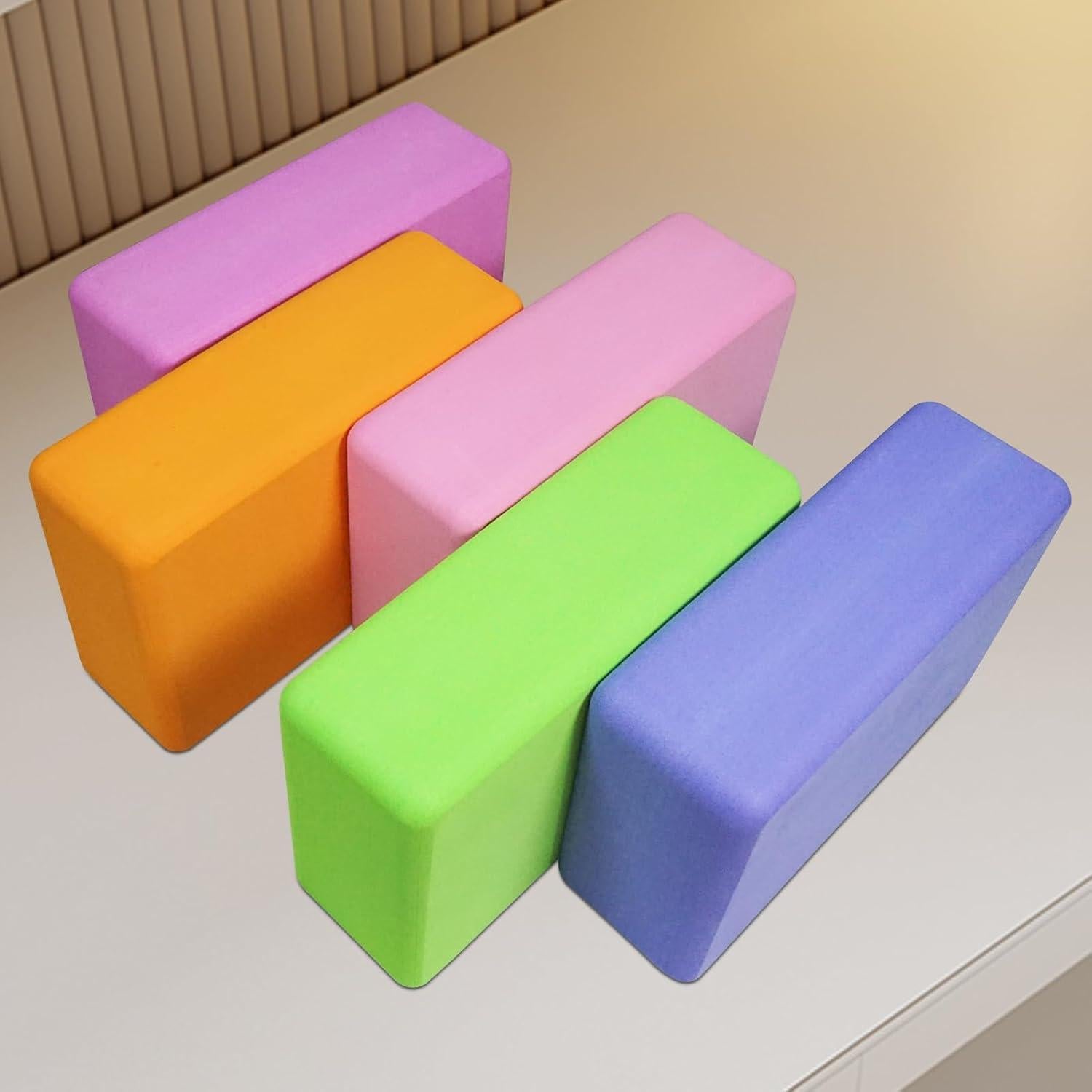 Bloques de Yoga H.J. Immbir - 2 Piezas EVA Antideslizantes