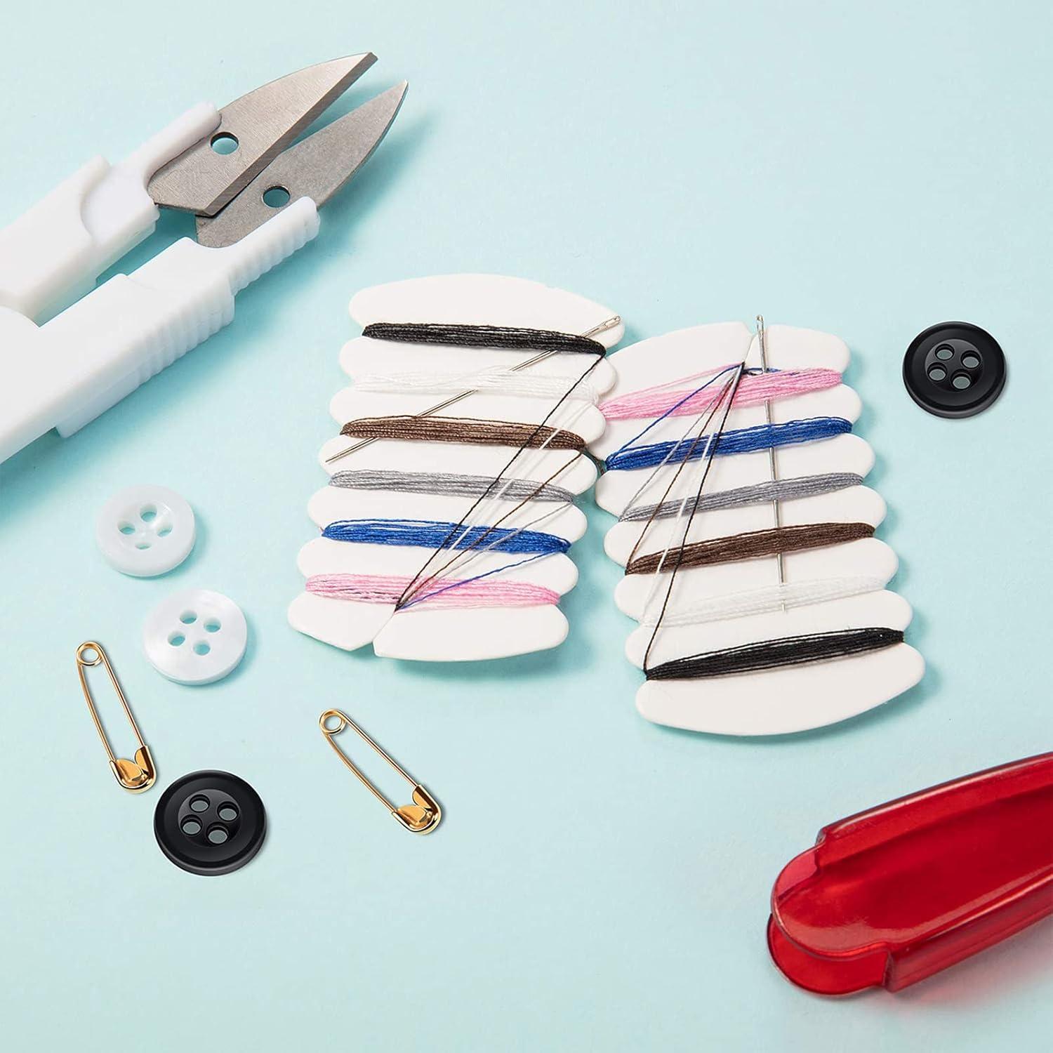 Kit de Costura de Viaje Tatuo - 100 Juegos con Agujas y Hilos