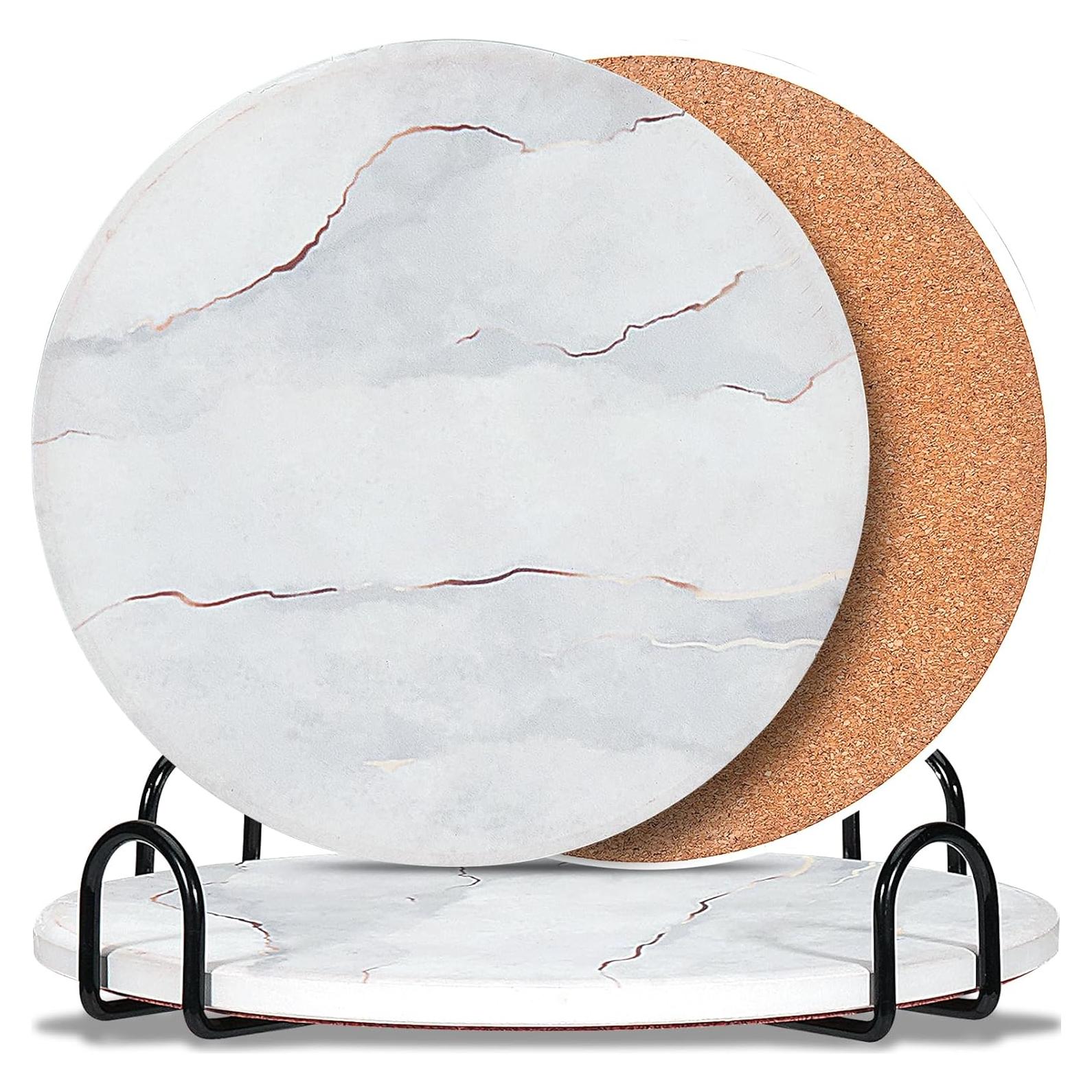 Juego de 3 Trivetes de Cerámica Furwarmy 7'' Antideslizantes