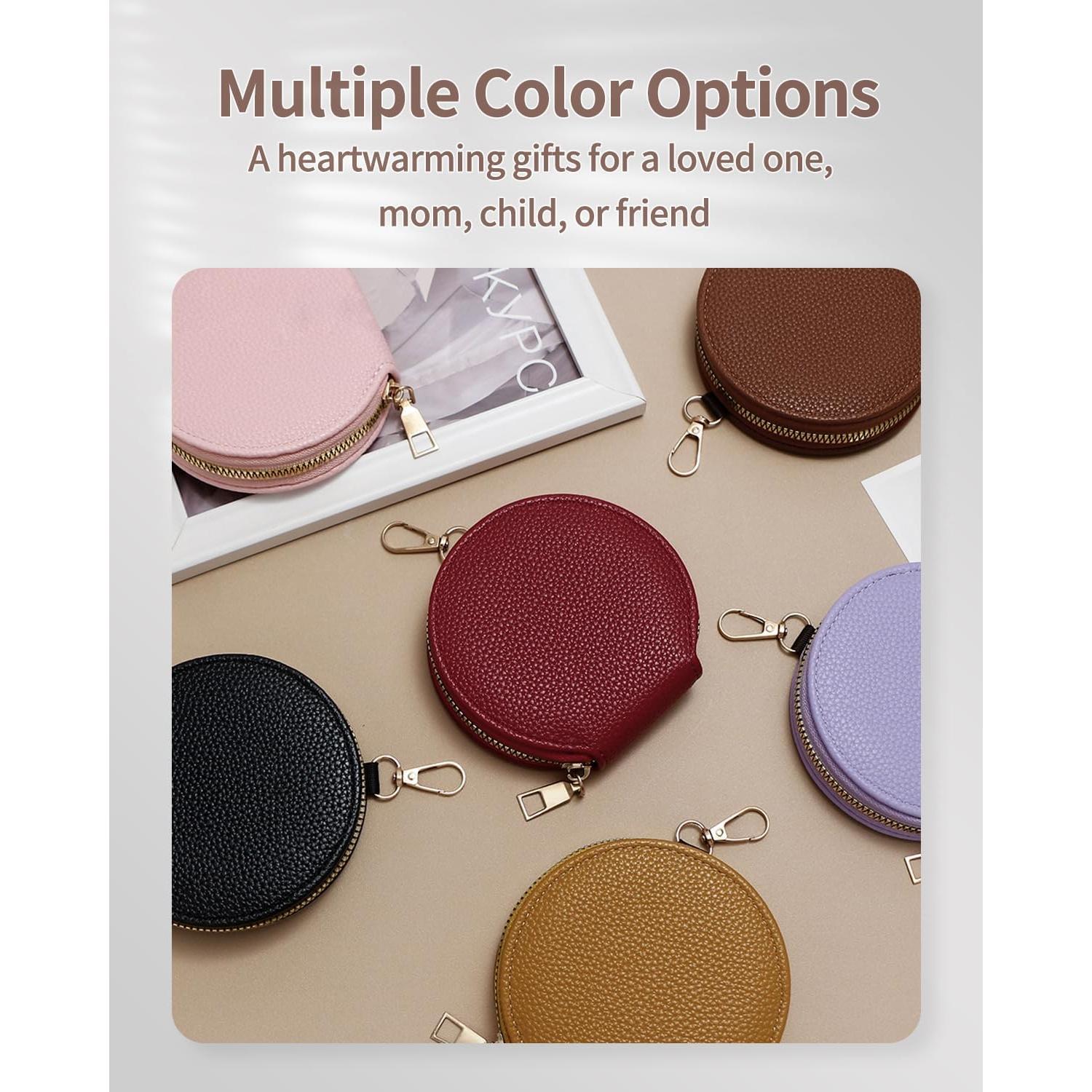 Monedero Pequeño SENCCO Vintage Negro con Llavero