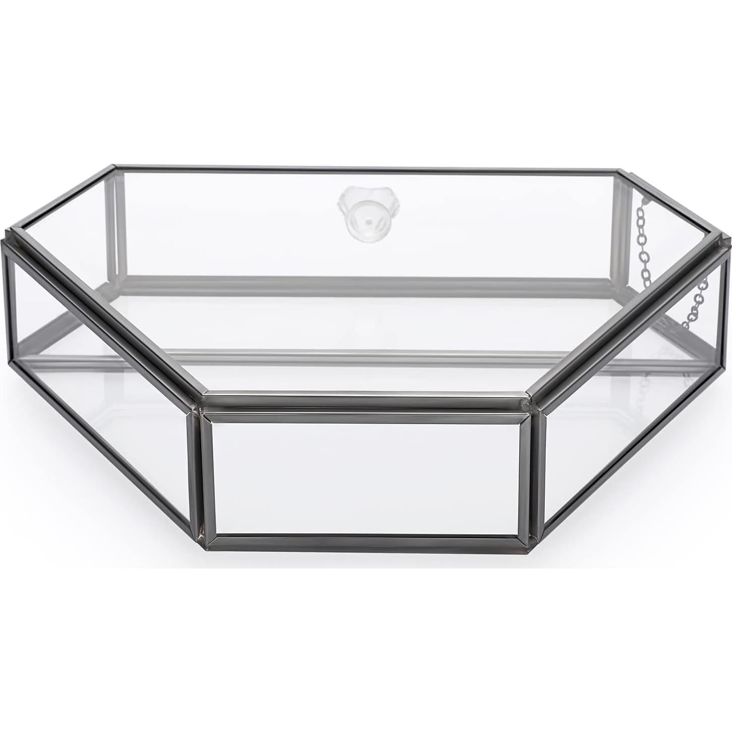 Soporte de Filtro de Café ELLDOO de Vidrio Negro Vintage