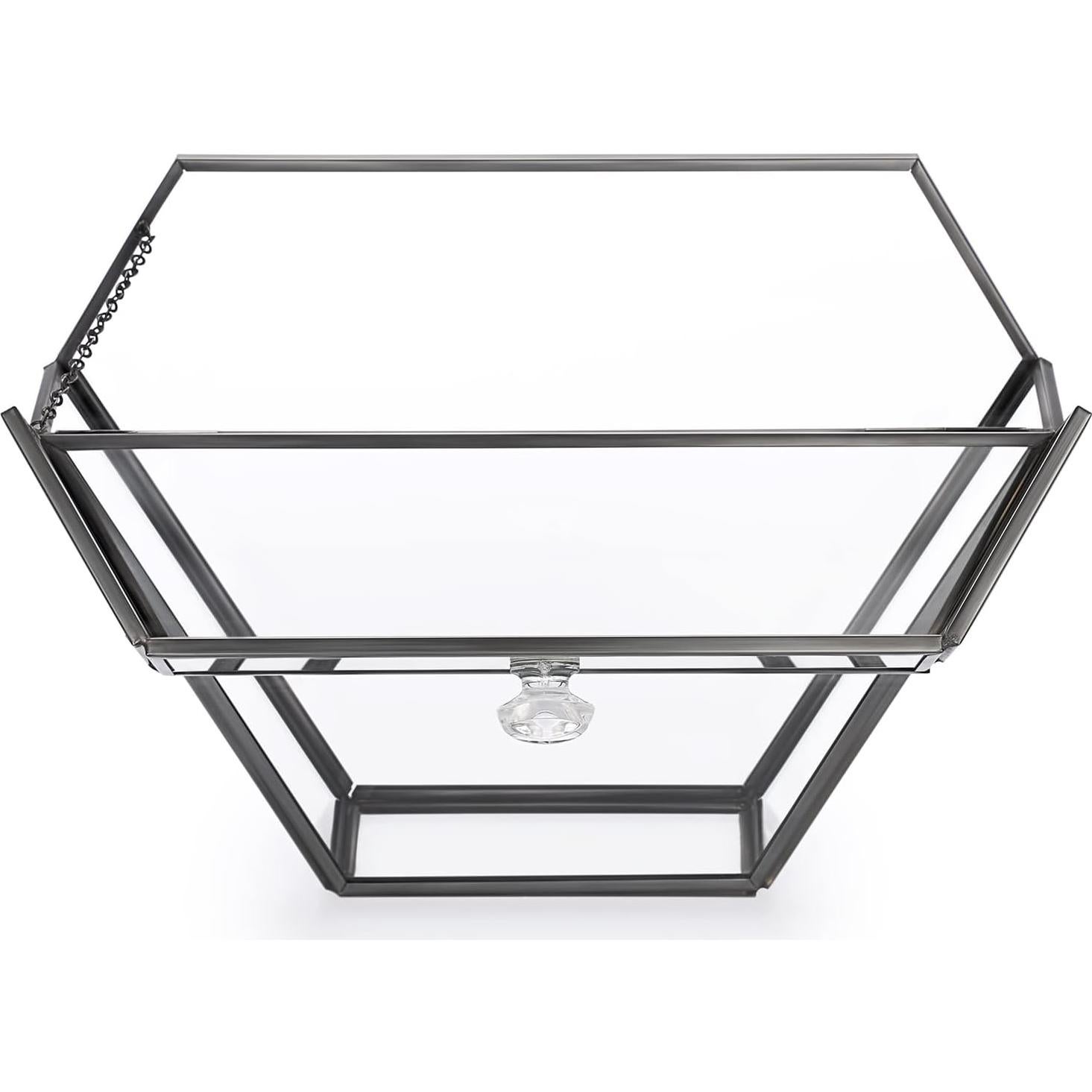 Soporte de Filtro de Café ELLDOO de Vidrio Negro Vintage