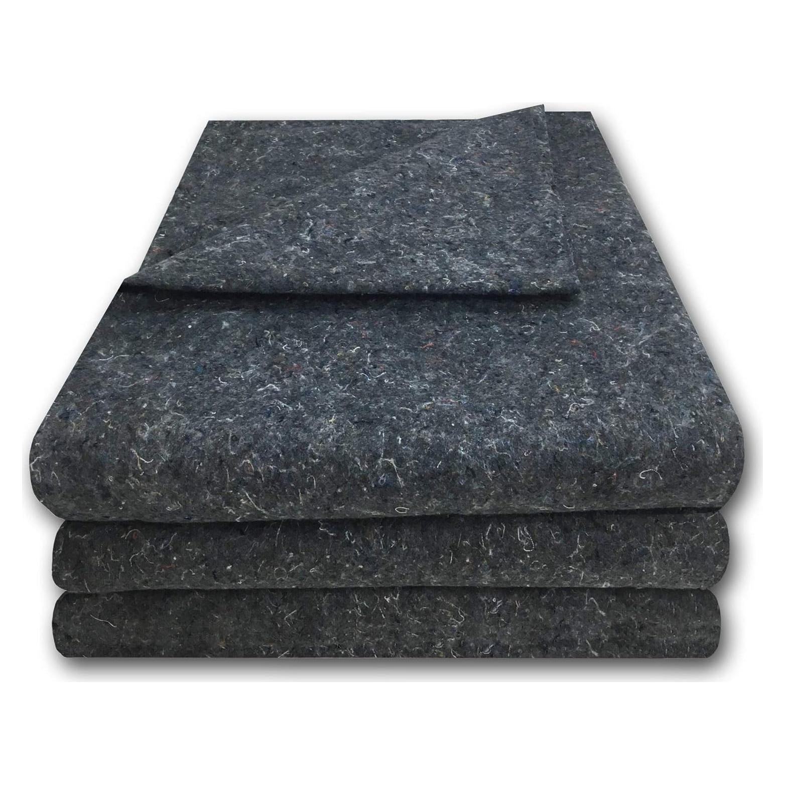 Mantas de Mudanza Uboxes 3 Piezas 183x137 cm Algodón Gris