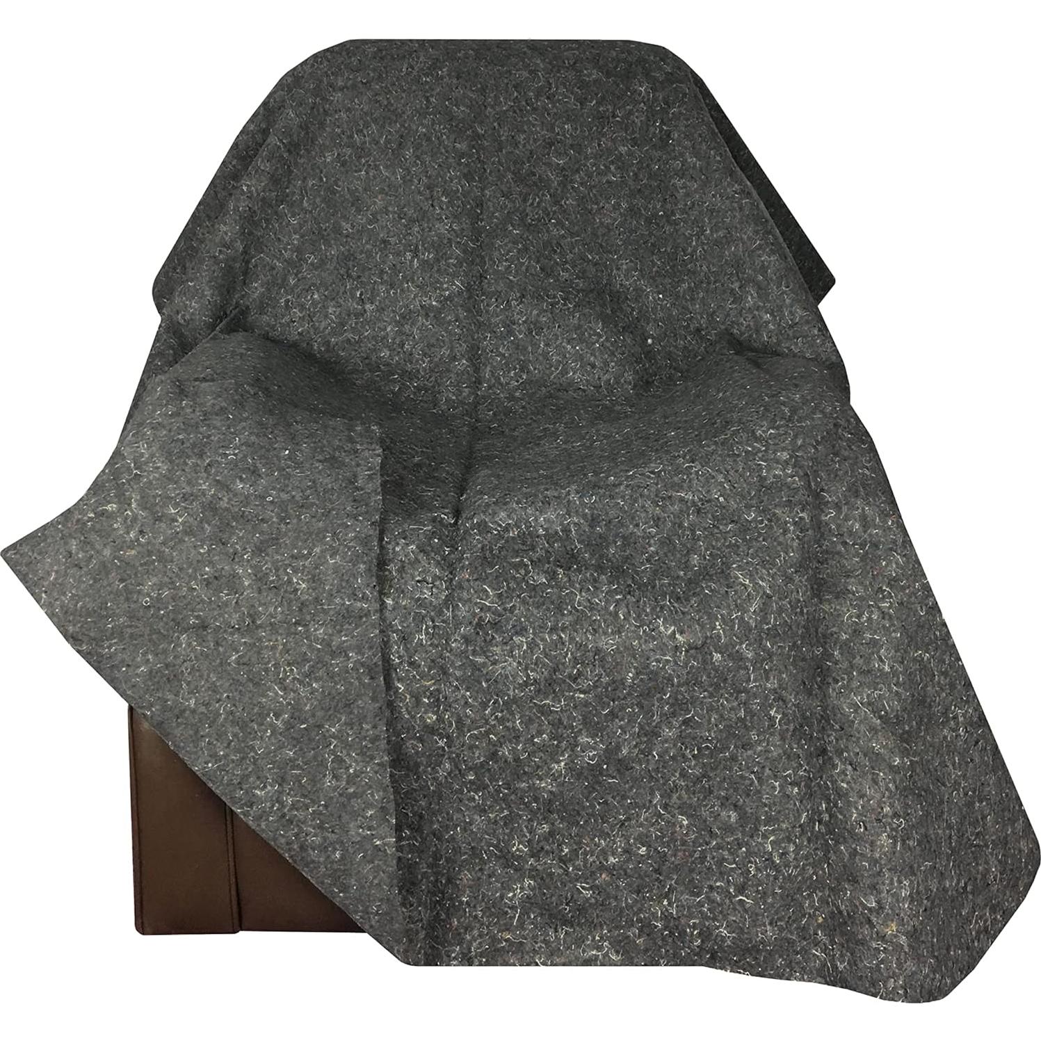 Mantas de Mudanza Uboxes 3 Piezas 183x137 cm Algodón Gris