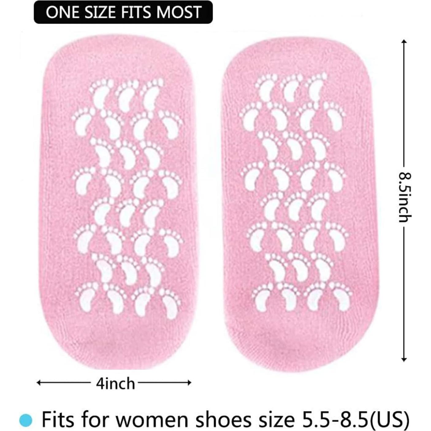 Calcetines Hidratantes ZFYOUNG - 2 Pares de Gel Aloe
