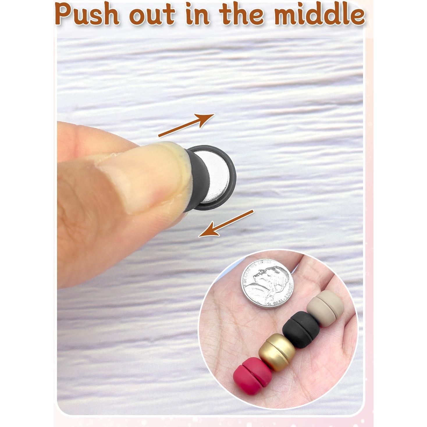 12 Pines Magnéticos para Hijab Ofiuny - Sin Agujas, Multiuso