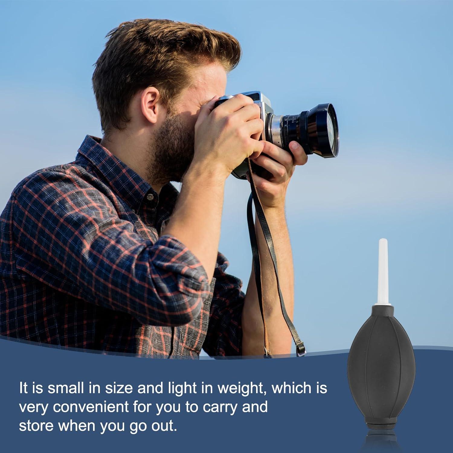 Blower de Aire PATIKIL 3 Pcs con Punta Suave 144x51mm