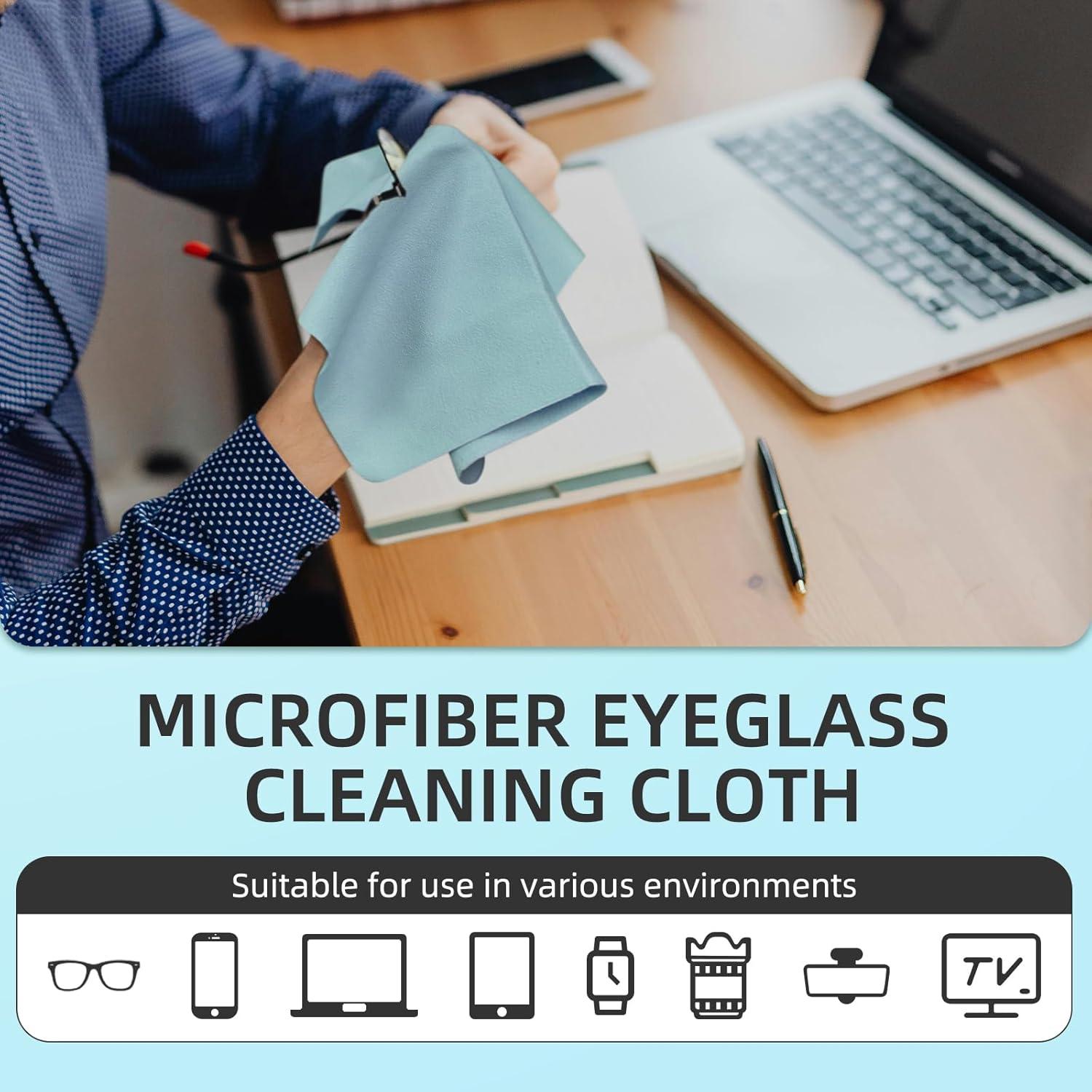 Paño de limpieza de ante UpaClaire 40x40 cm azul XL