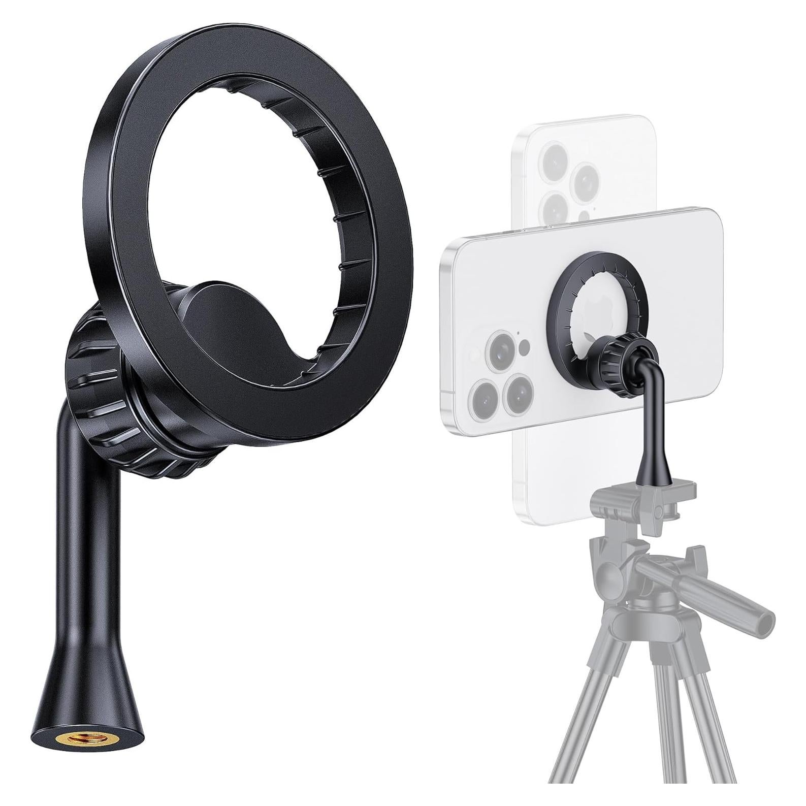 Adaptador de Soporte de Trípode MagSafe ARMOLABX 1/4" Negro