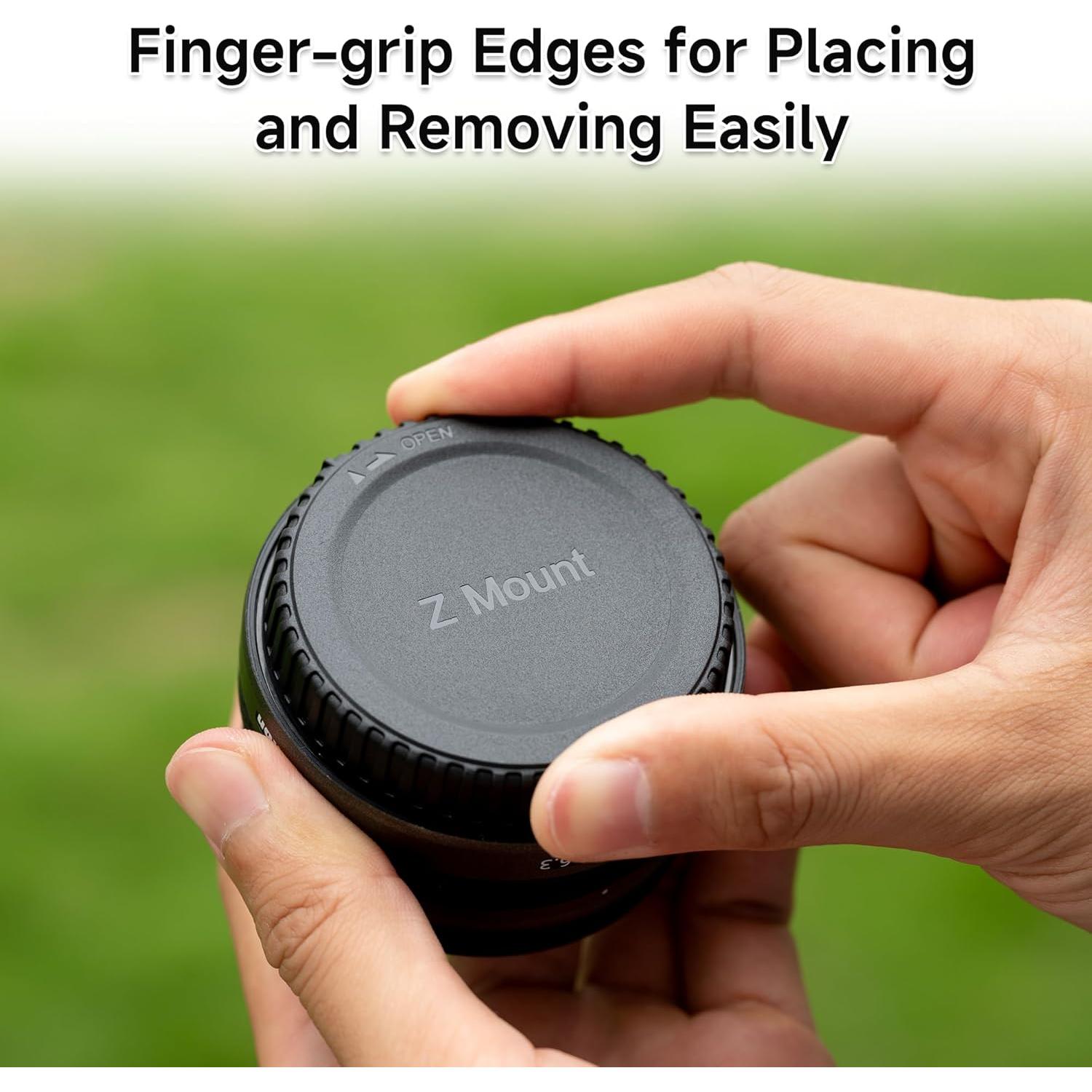 Tapa de lente y cuerpo Nikon Z30 Z50 Z5 Z6 Z7 JJC - 2 Piezas
