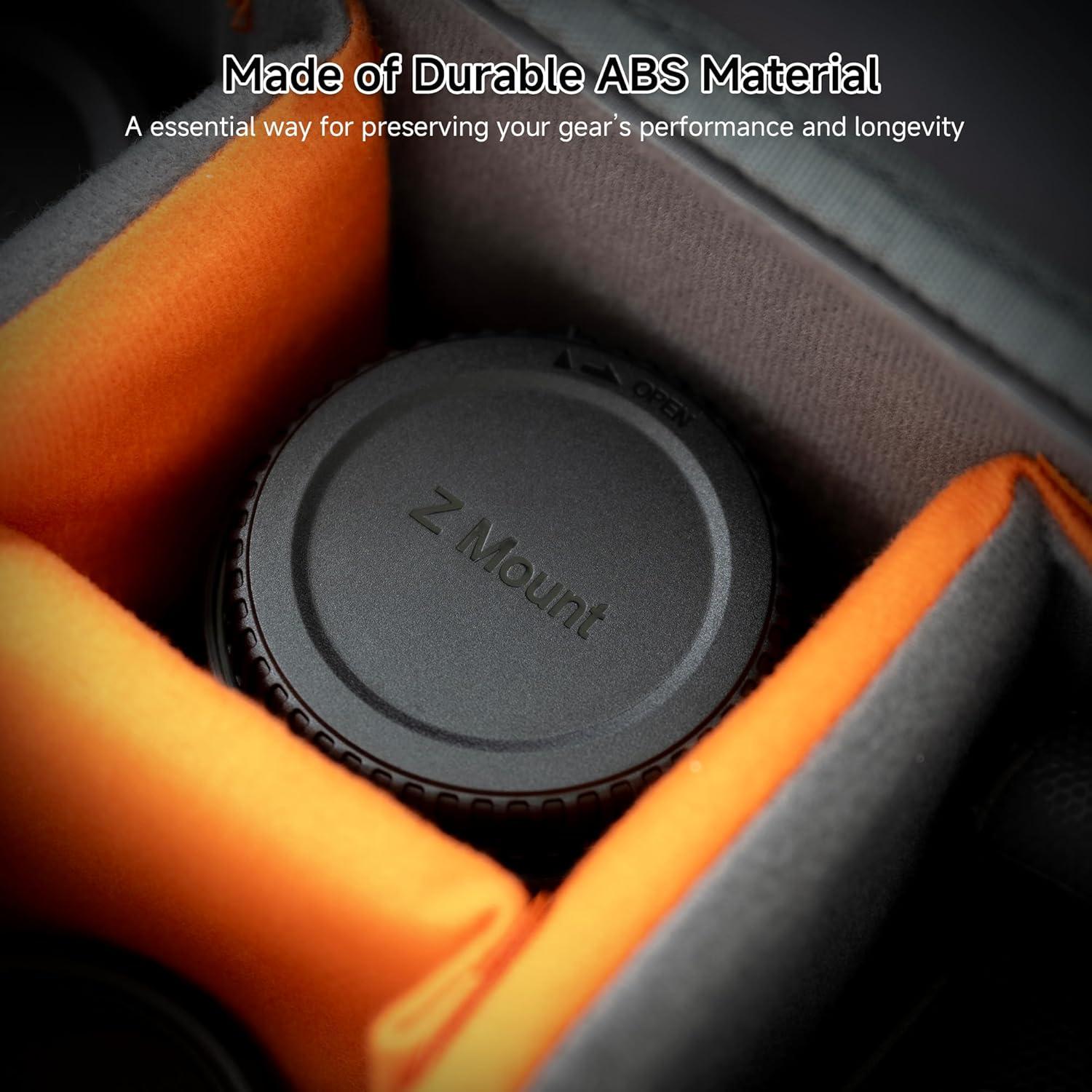 Tapa de lente y cuerpo Nikon Z30 Z50 Z5 Z6 Z7 JJC - 2 Piezas