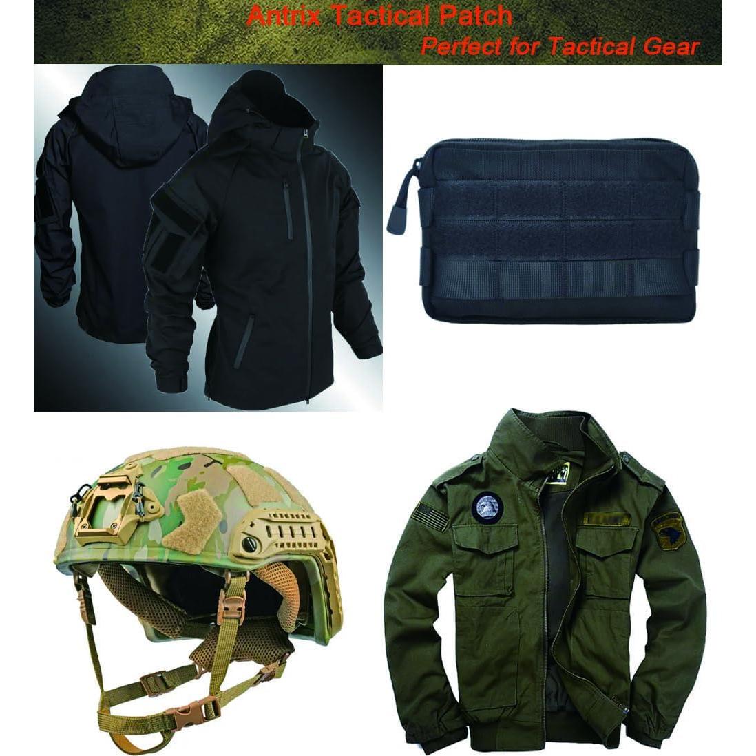 Parche Táctico de Seguridad Antrix 8cm Bordado 3D