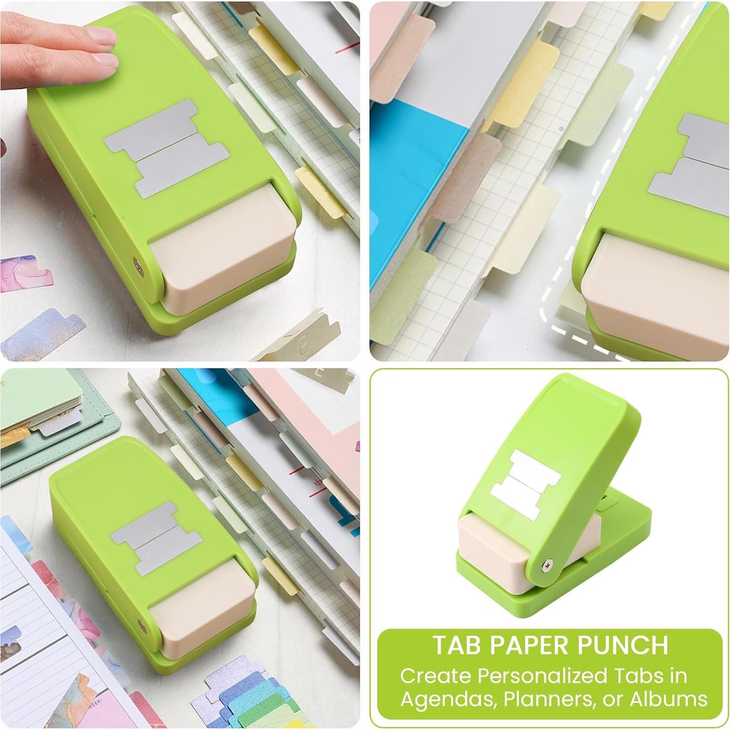 Perforadora de Papel para Pestañas HAUSTGO - Manualidades DIY