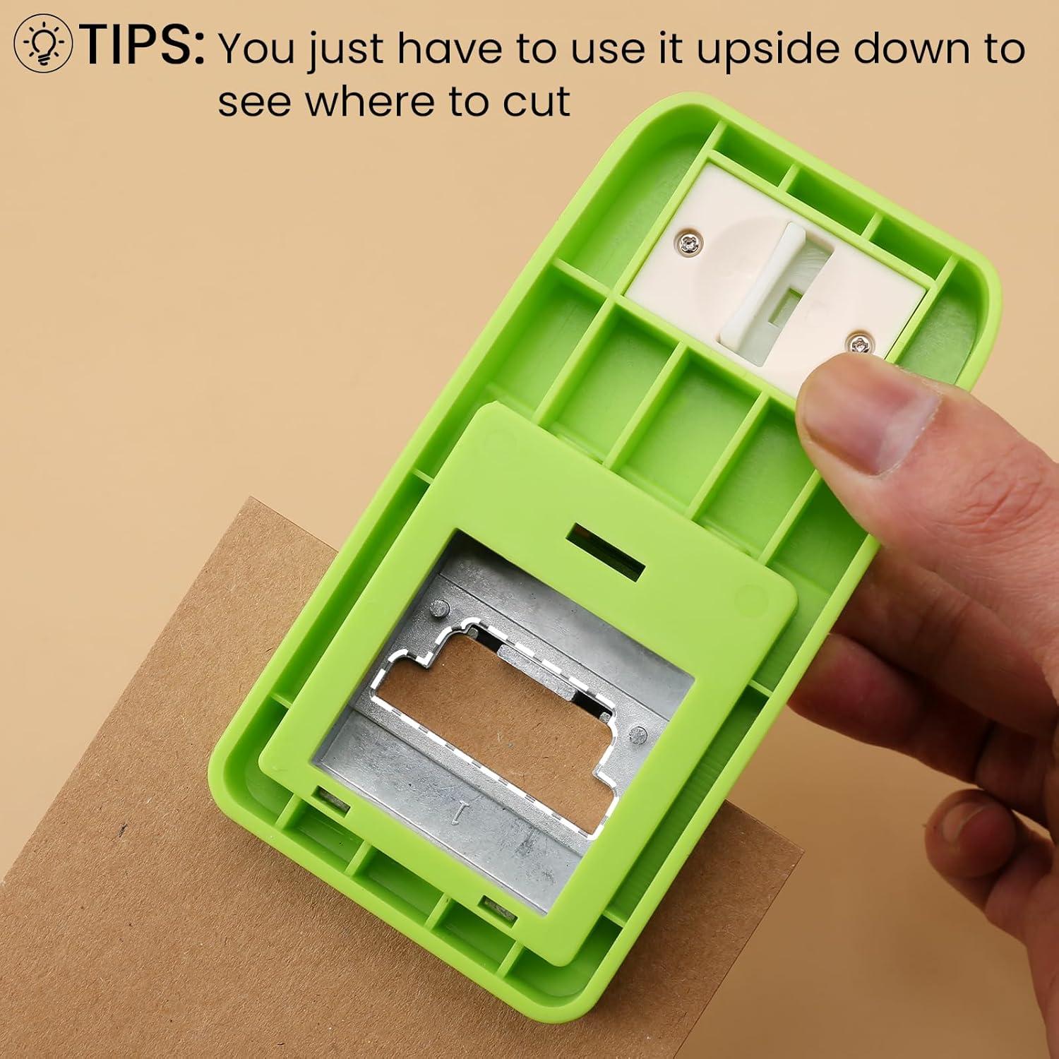 Perforadora de Papel para Pestañas HAUSTGO - Manualidades DIY