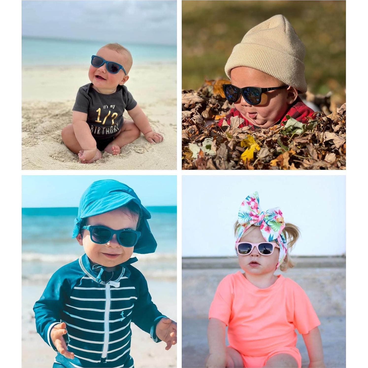 Gafas de sol COCOSAND para bebés 0-12 meses protección UV