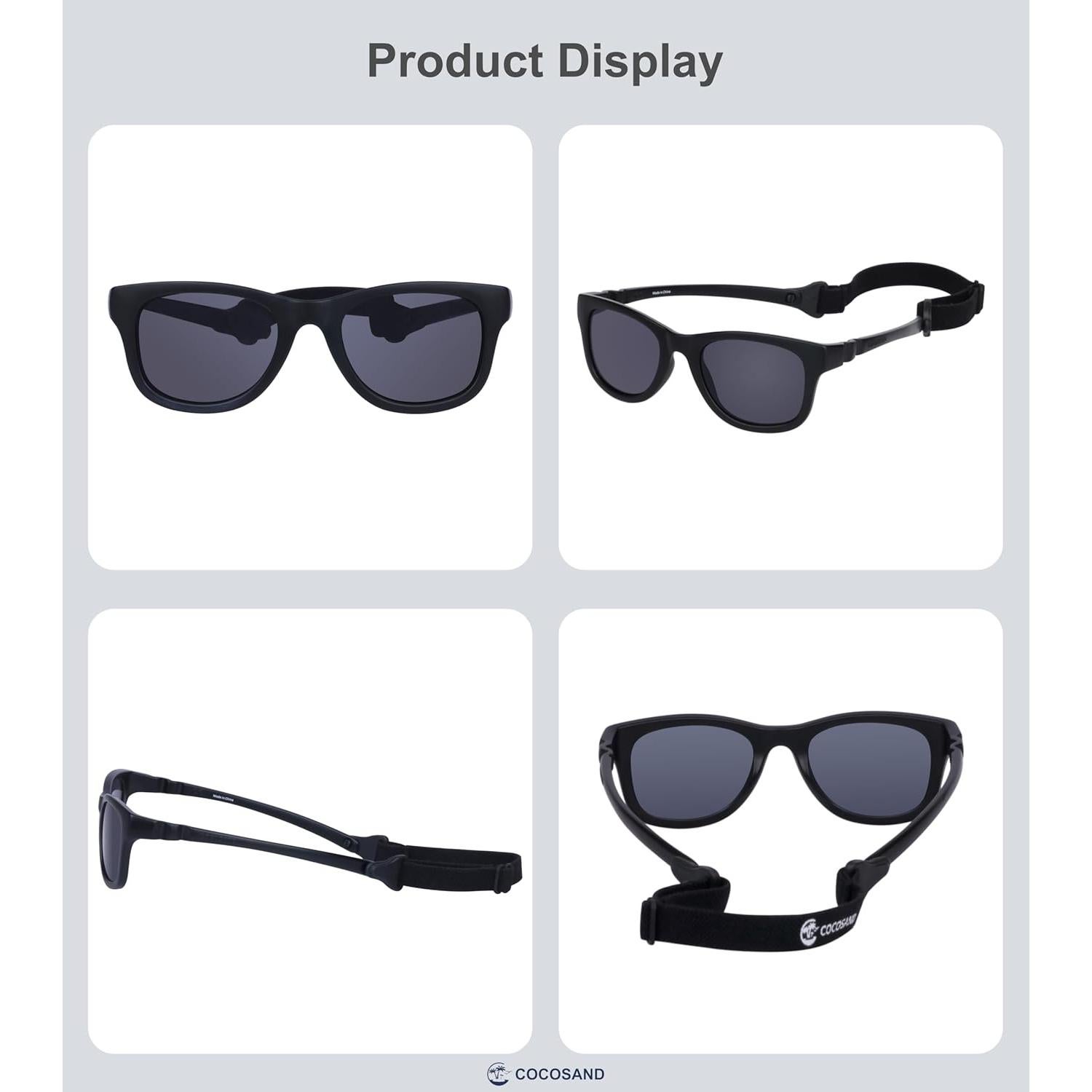 Gafas de sol COCOSAND para bebés 0-12 meses protección UV