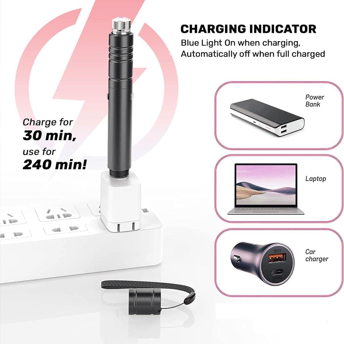 Puntero láser rojo USB Yiwu 9127 2 en 1 para oficina y gatos