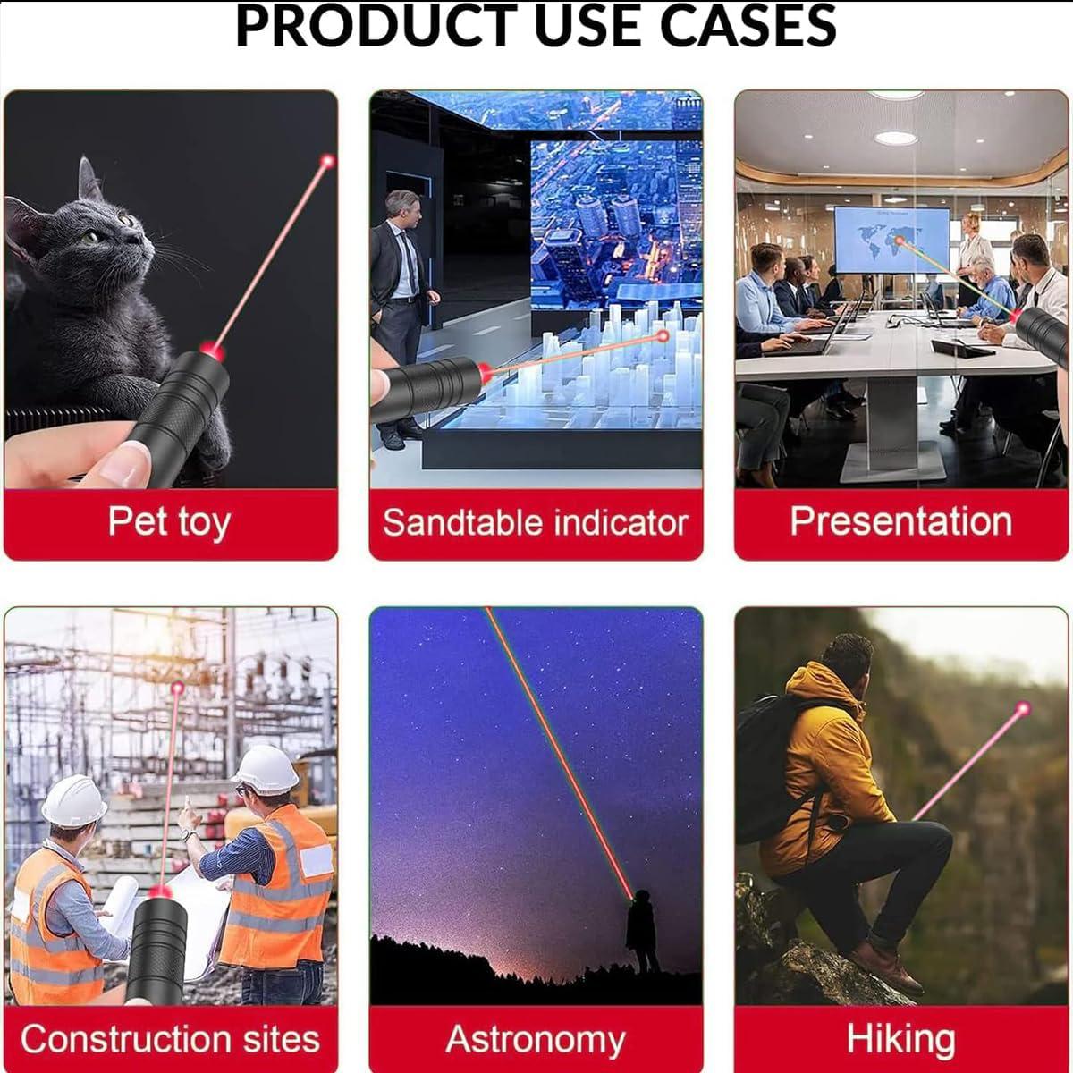 Puntero láser rojo USB Yiwu 9127 2 en 1 para oficina y gatos