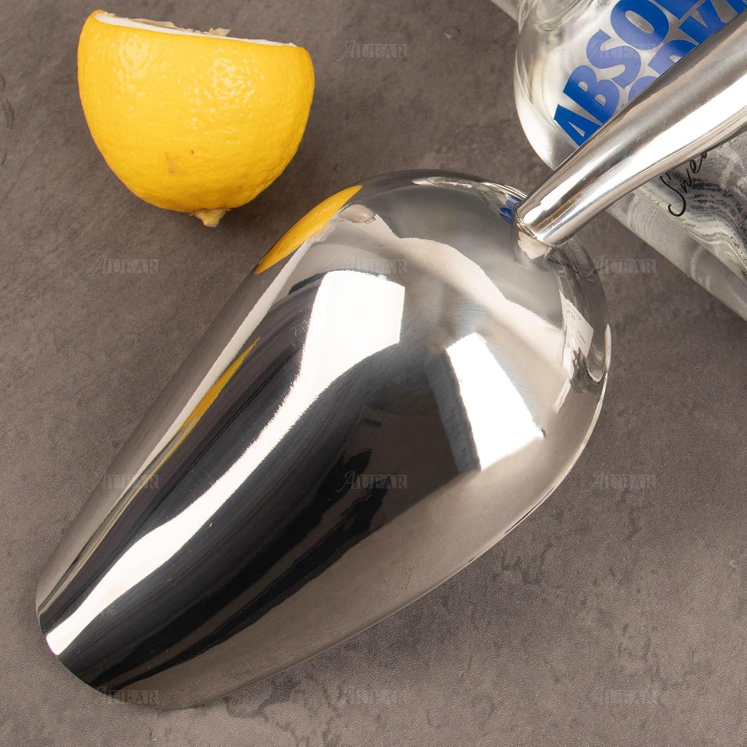 Cucharón de Acero Inoxidable AUEAR 26x6 cm para Hielo