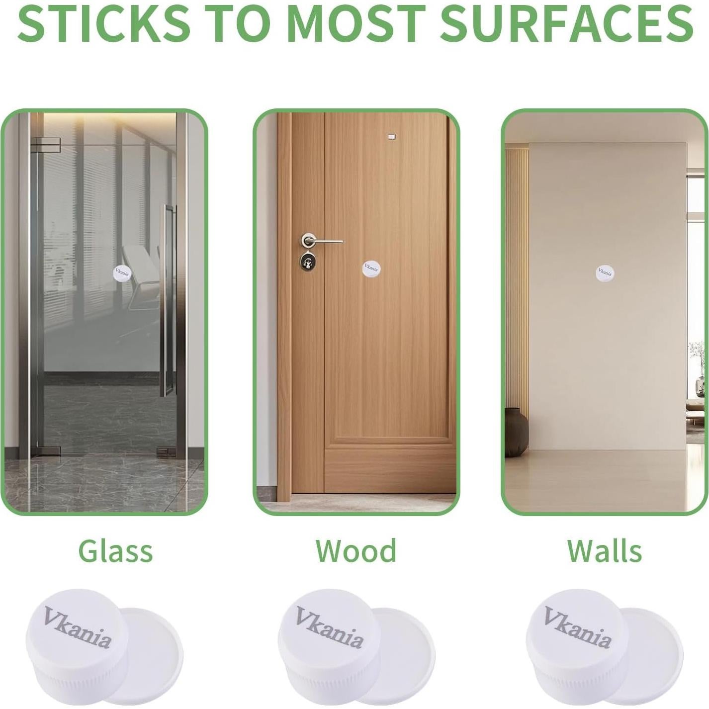 Paquete de 2 Llaves Magnéticas Vkania para Cerraduras de Gabinete