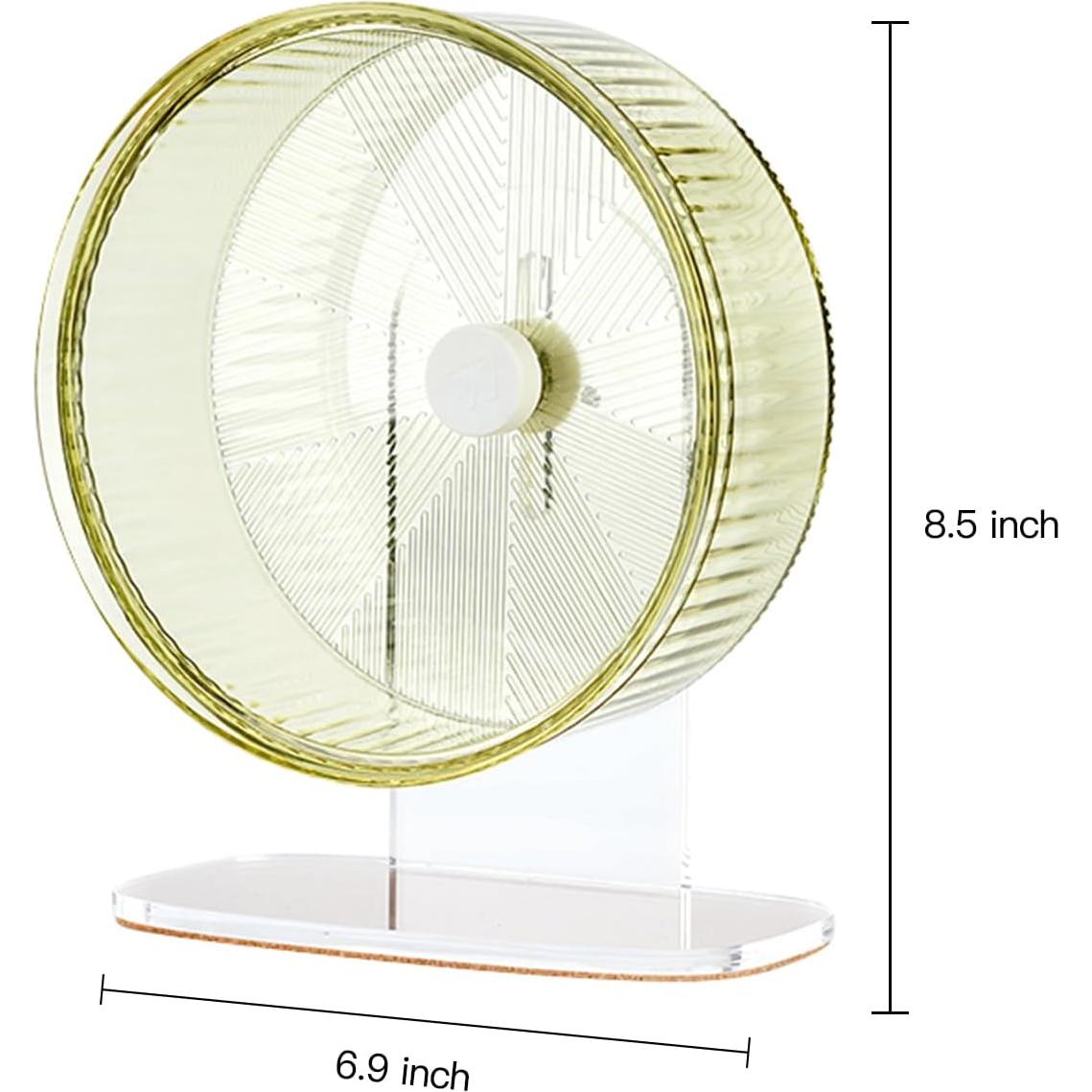 Rueda de Ejercicio para Hámster Mini&moe 16.5cm Verde Silenciosa