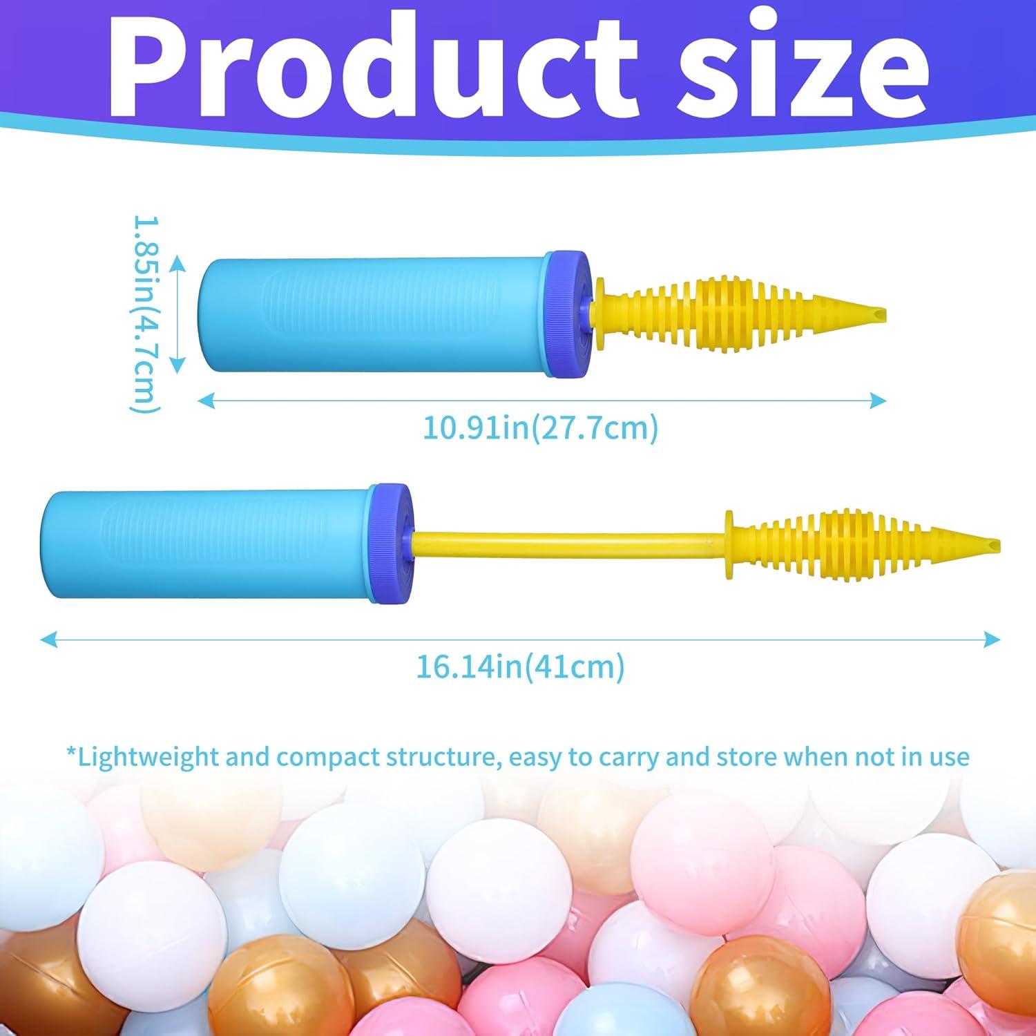 Bomba de Mano para Globos KUULBELA Doble Acción 0.08kg