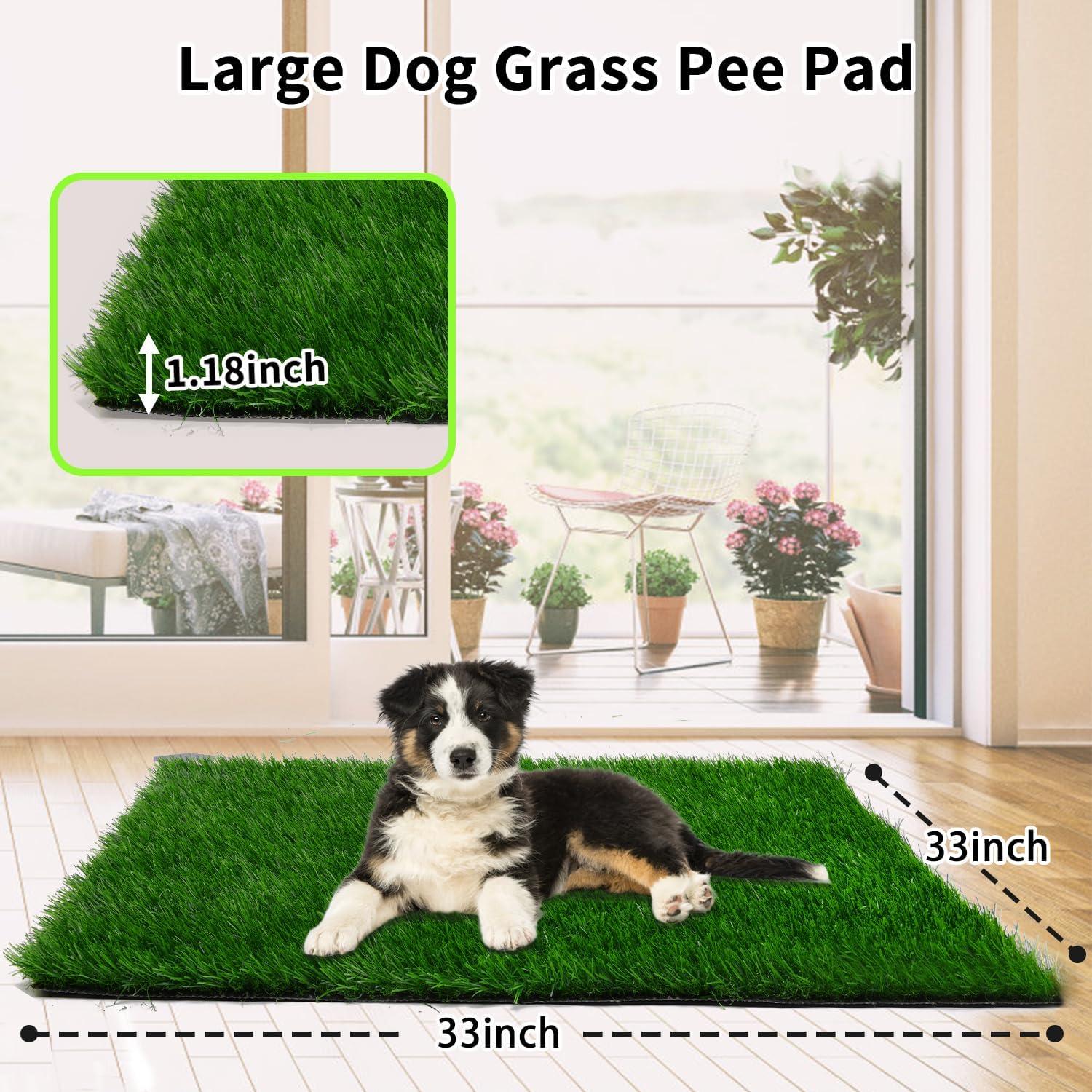 Alfombra de Césped Artificial para Perros 83.82 cm - PICK FOR LIFE