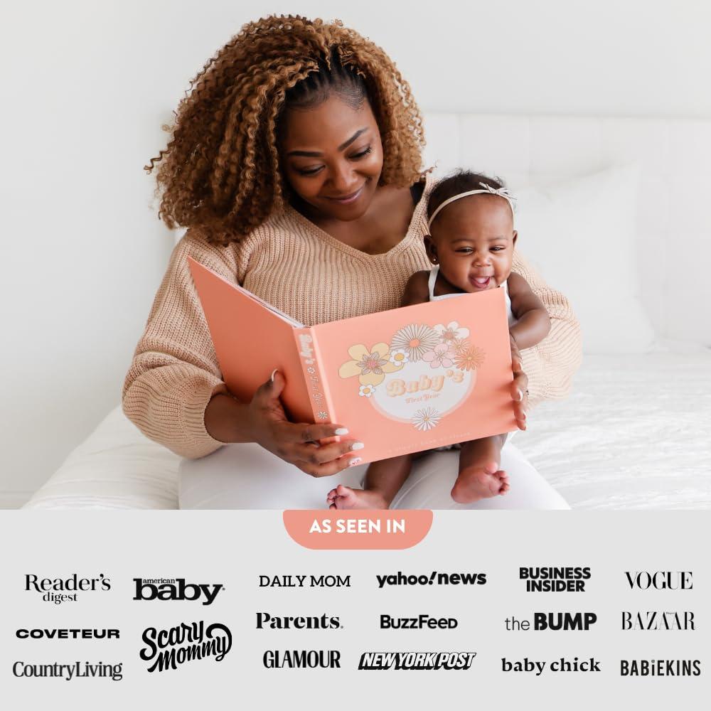 Libro de Memorias de Bebé Lucy Darling Flower Child 48 Páginas