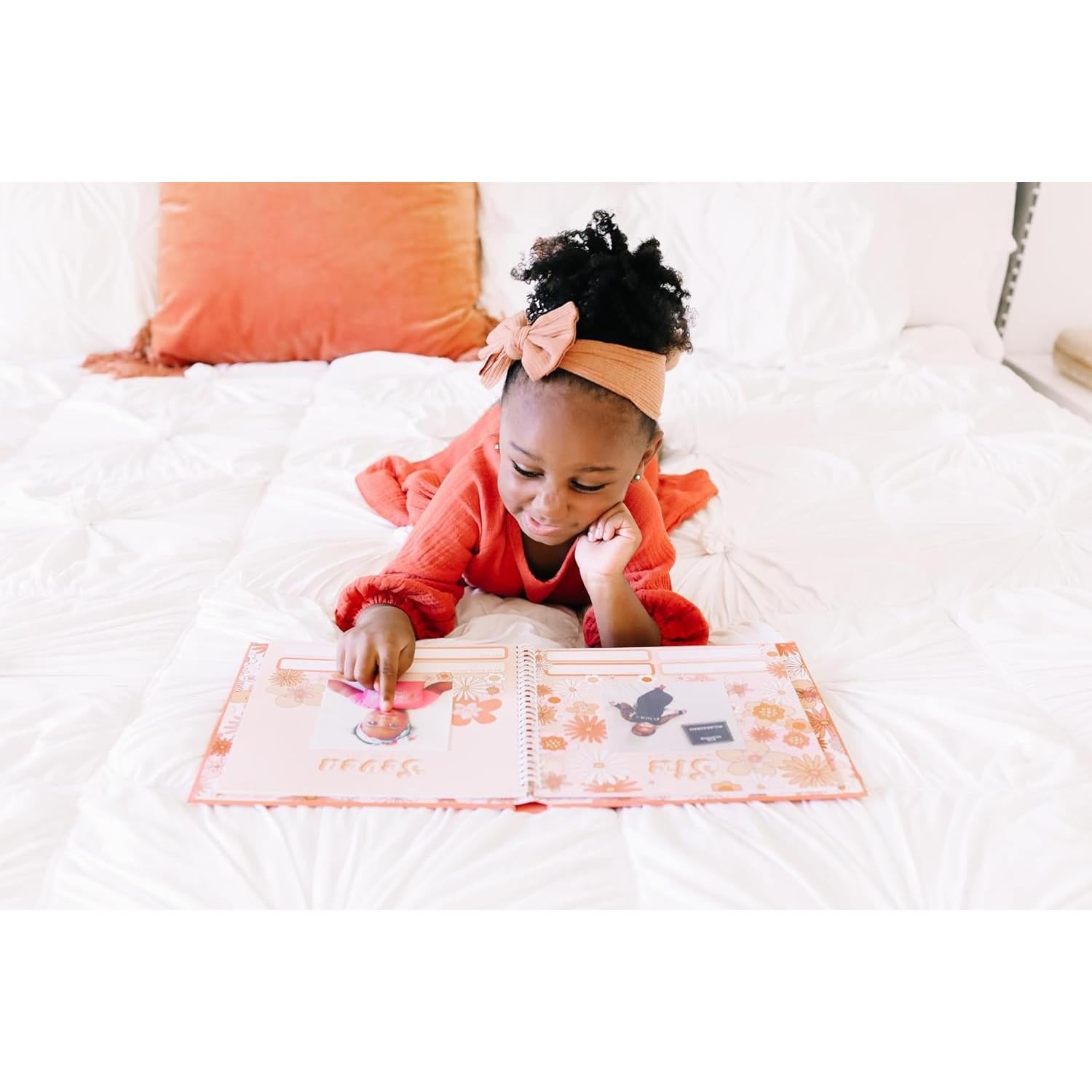 Libro de Memorias de Bebé Lucy Darling Flower Child 48 Páginas