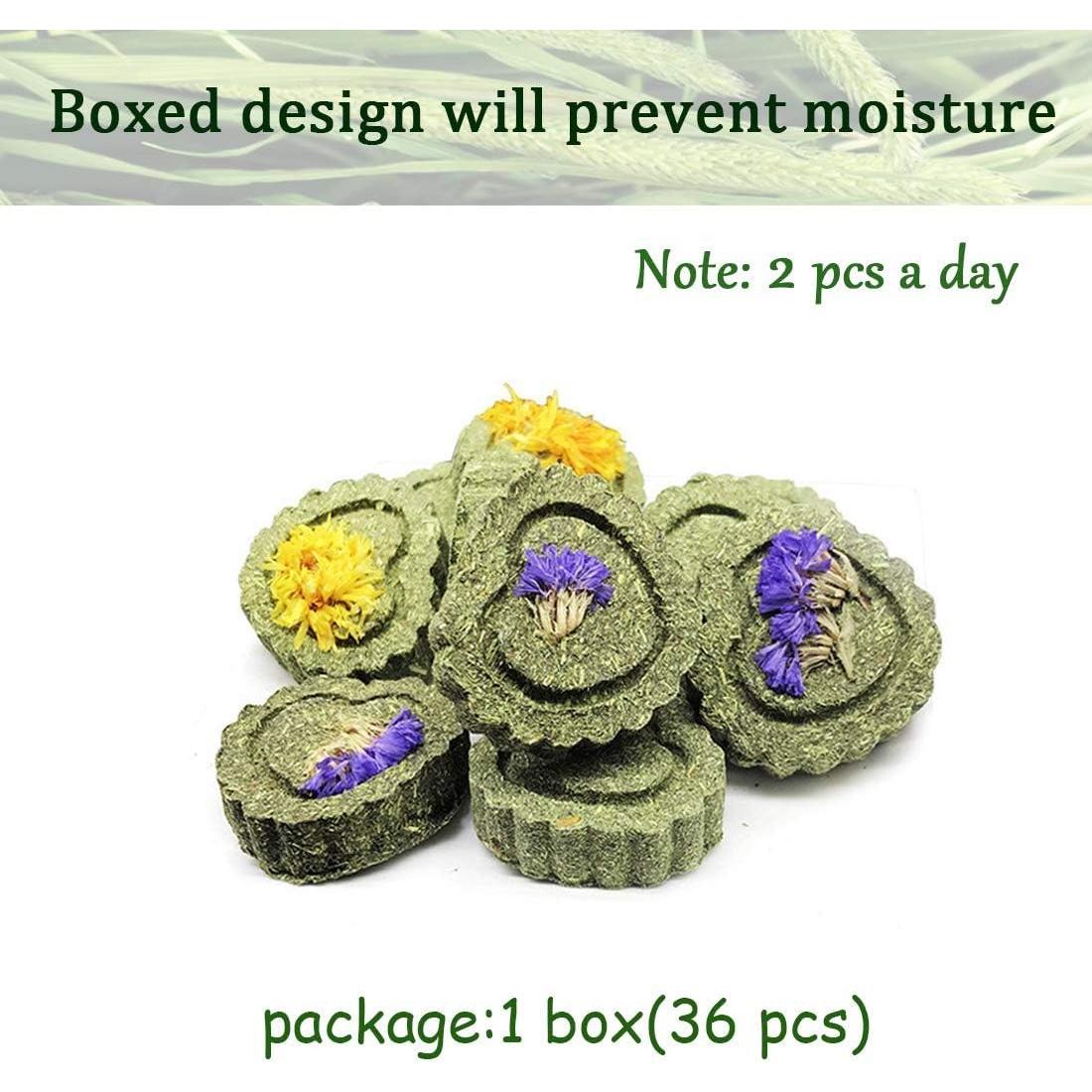 36 Piezas Juguetes Masticables Hamiledyi para Conejos y Roedores