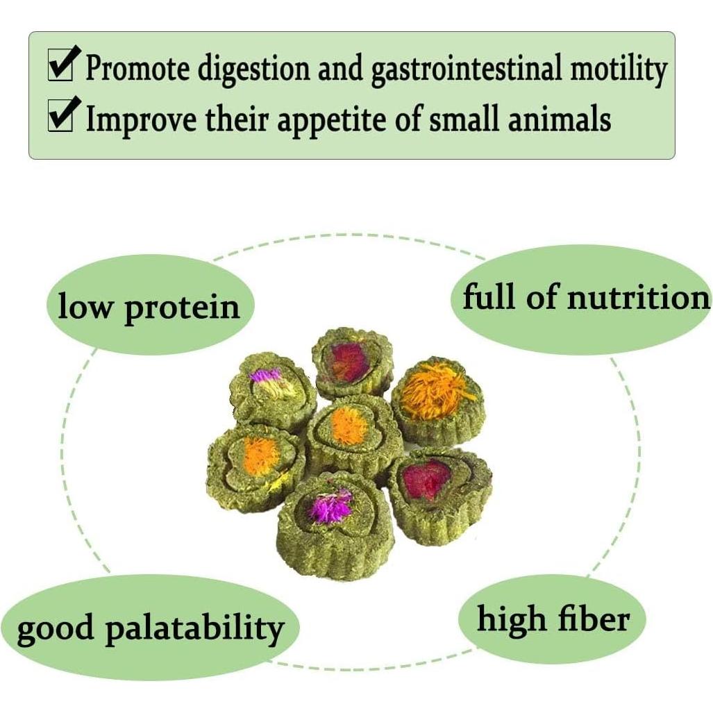 36 Piezas Juguetes Masticables Hamiledyi para Conejos y Roedores