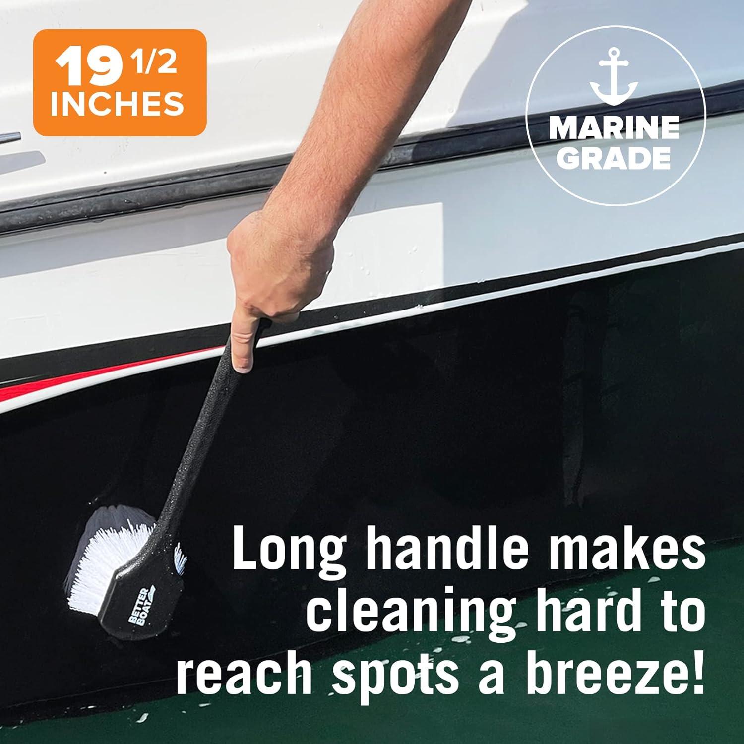 Cepillo de limpieza de mango largo Better Boat 43 cm nylon