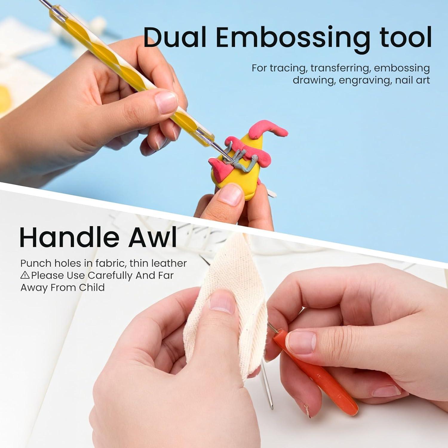 Kit de Herramientas de Desmalezado de Vinilo Anren 27 Piezas