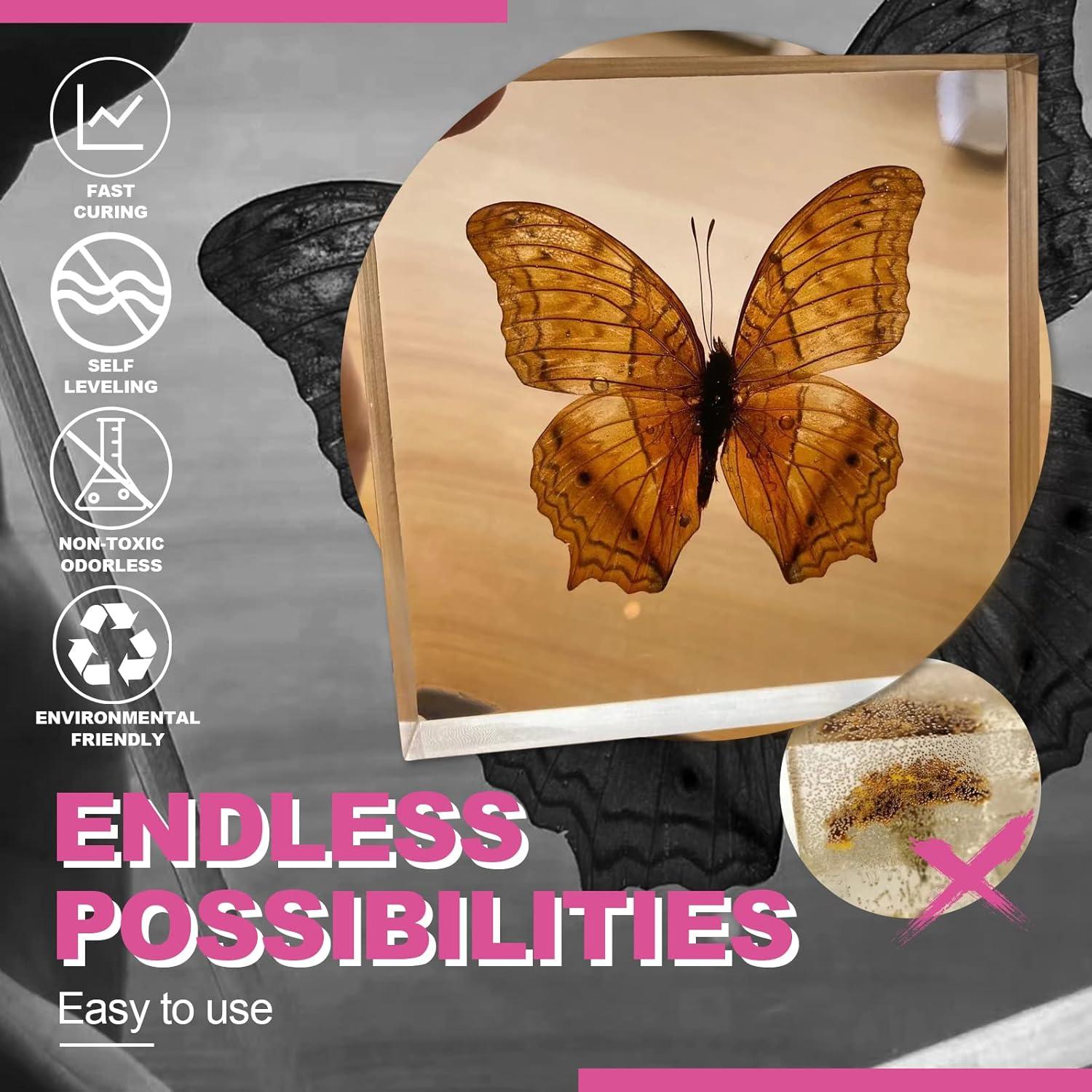 Kit de Resina Epóxica Cristalina PUDUO 2 Galones - Arte y Joyería