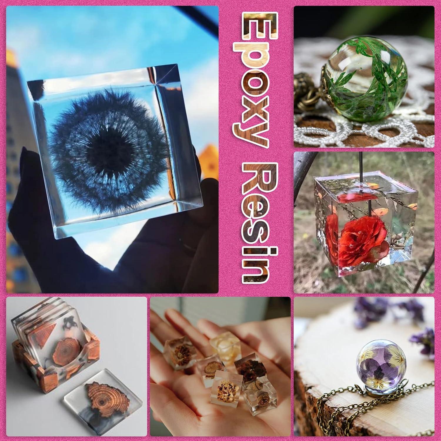 Kit de Resina Epóxica Cristalina PUDUO 2 Galones - Arte y Joyería