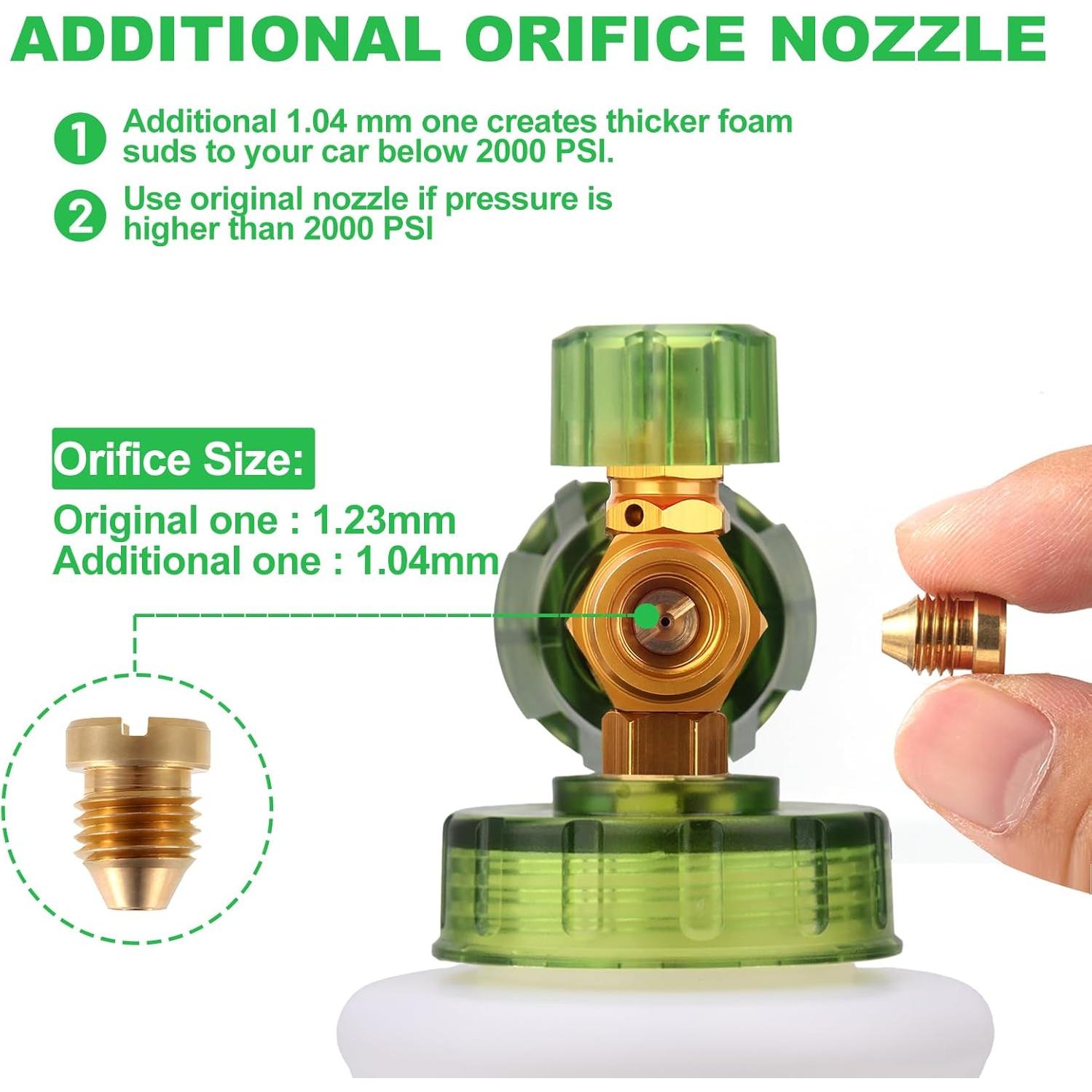 Pistola de Lavado a Presión DUSICHIN 4000 PSI con Caño de Espuma