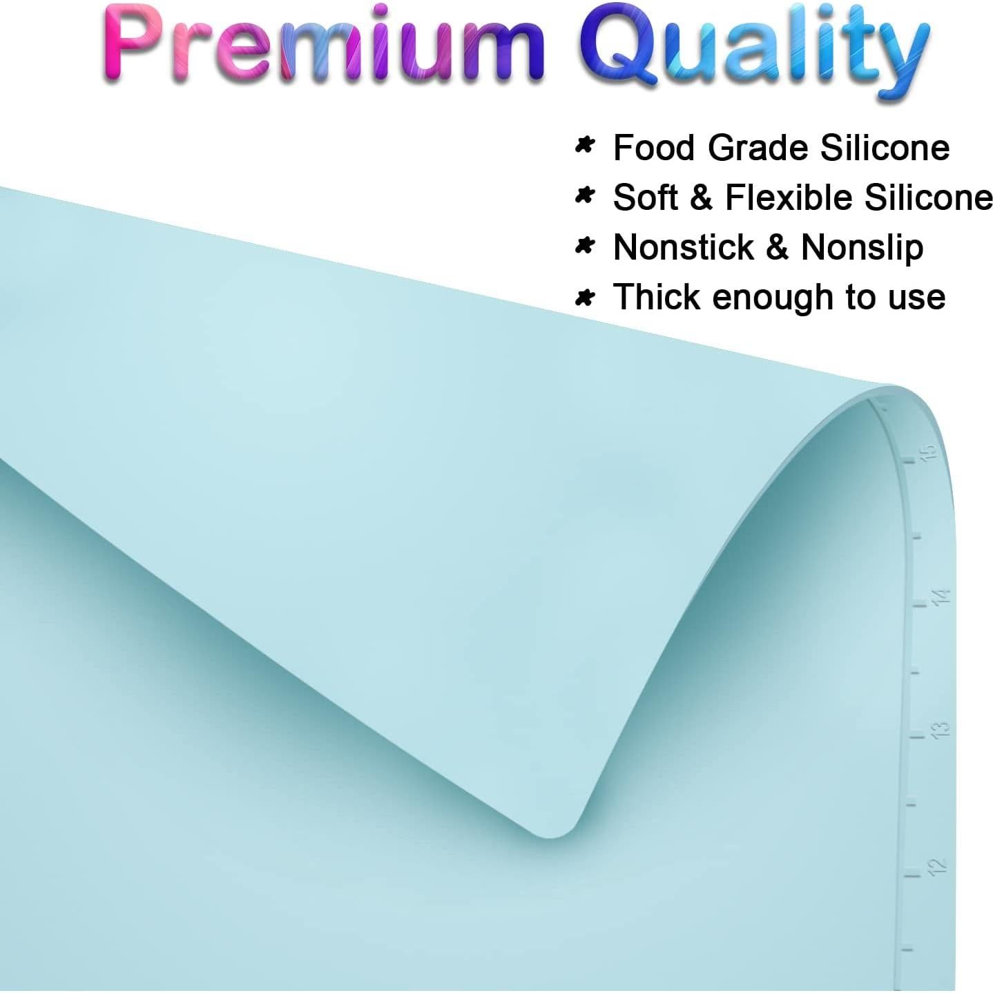 Alfombrilla de Silicona Antiadherente BlueFinger 50.8x40.6cm