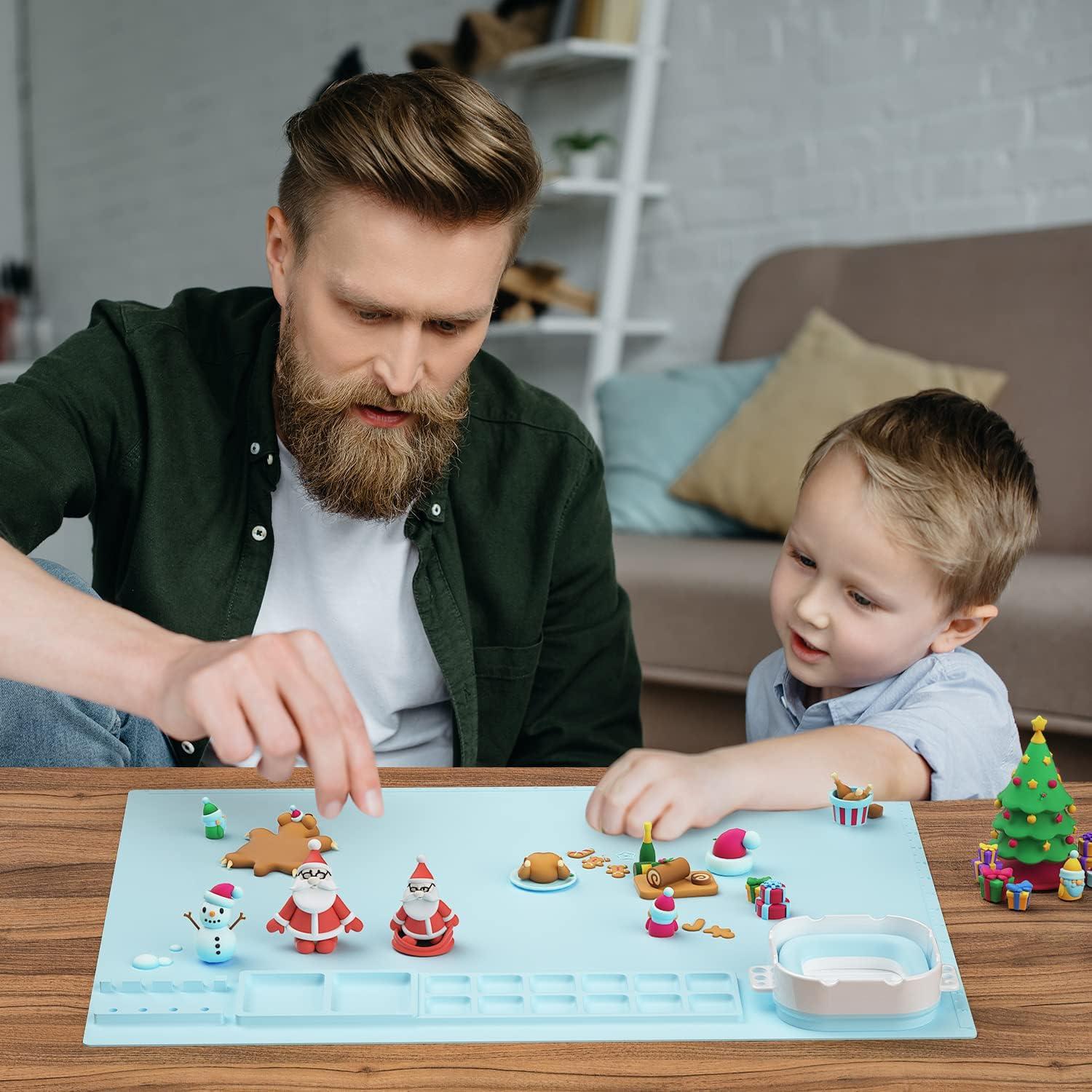 Alfombrilla de Silicona Antiadherente BlueFinger 50.8x40.6cm