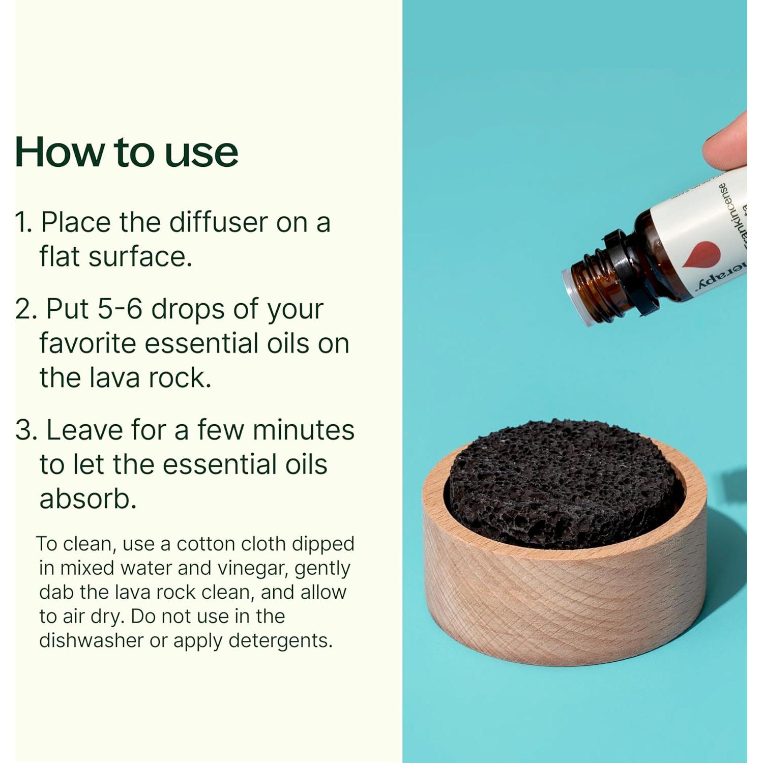 Difusor Pasivo Plant Therapy Roca Pómez 148 ml Decorativo