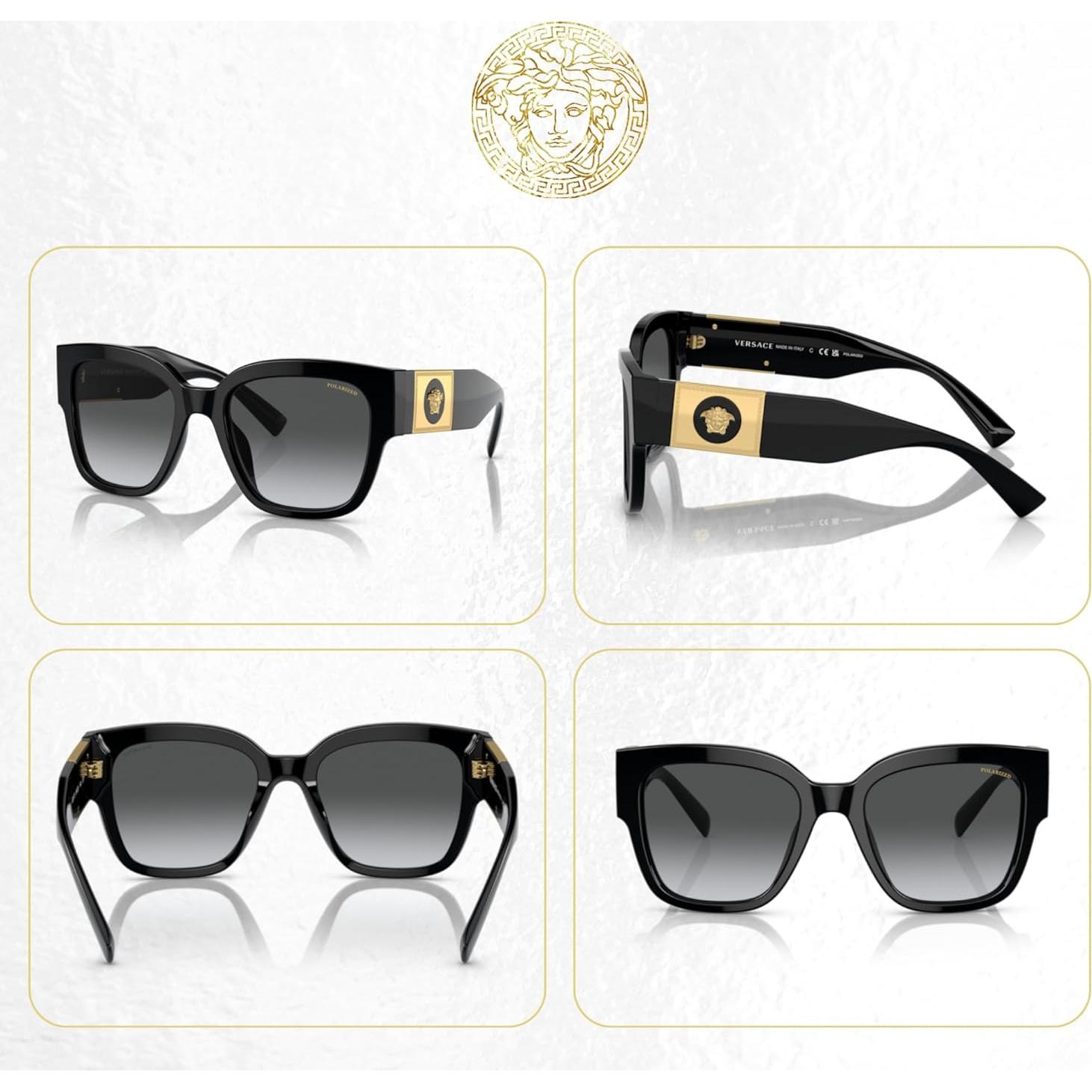 Gafas de sol cuadradas Versace VE4437U para mujeres con kit