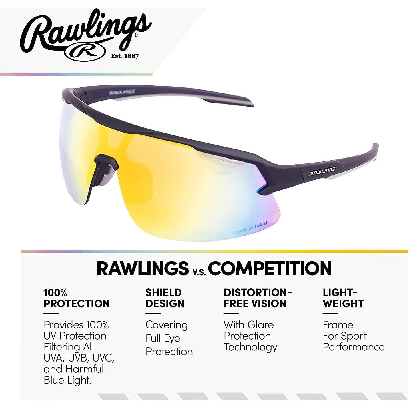 Gafas de sol deportivas Rawlings RY134 para jóvenes - Plegables