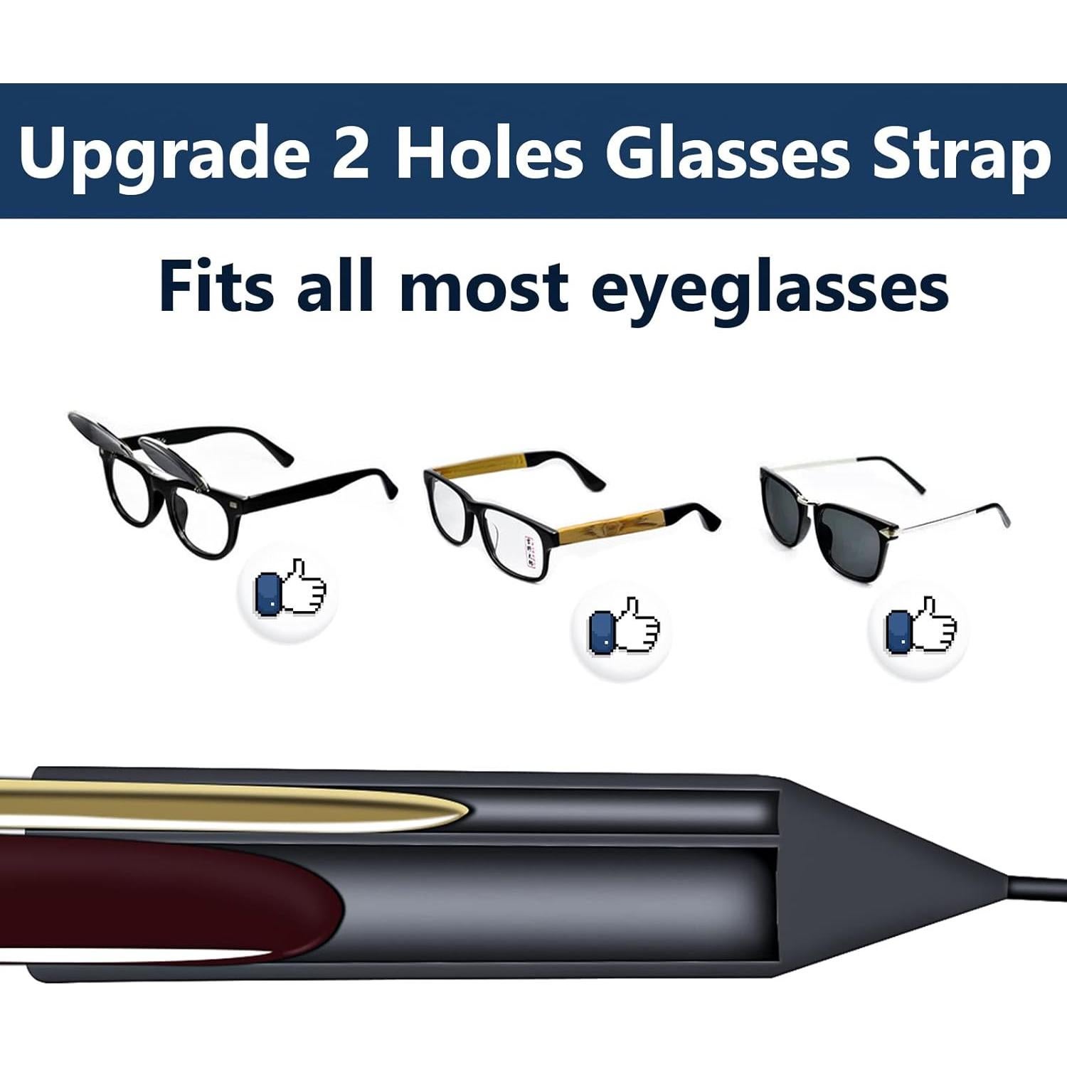 Correa Ajustable para Gafas ANYGIFT - Paquete de 3 Unidades