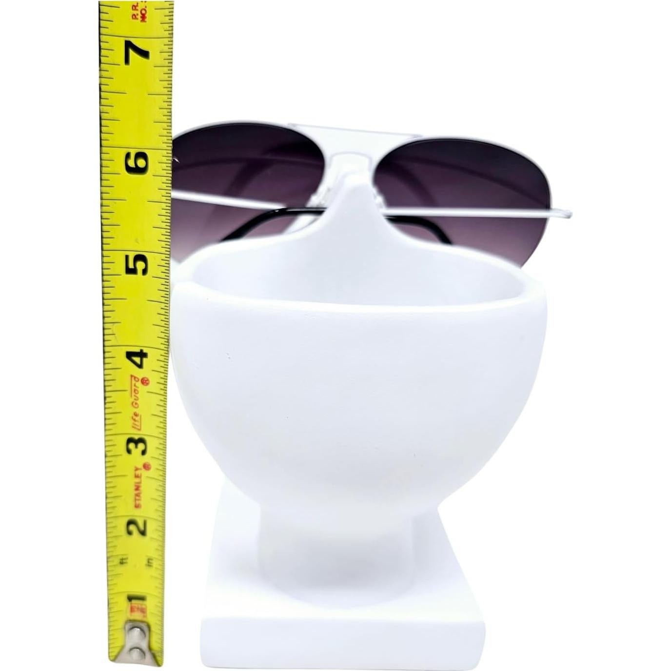 Soporte de Gafas y Maceta Artsy Face - Keep Silent